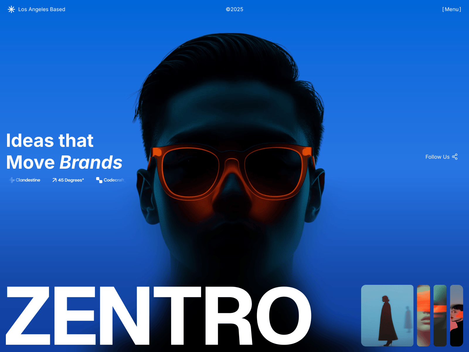 Zentro — Free Modern Creative Agency Template