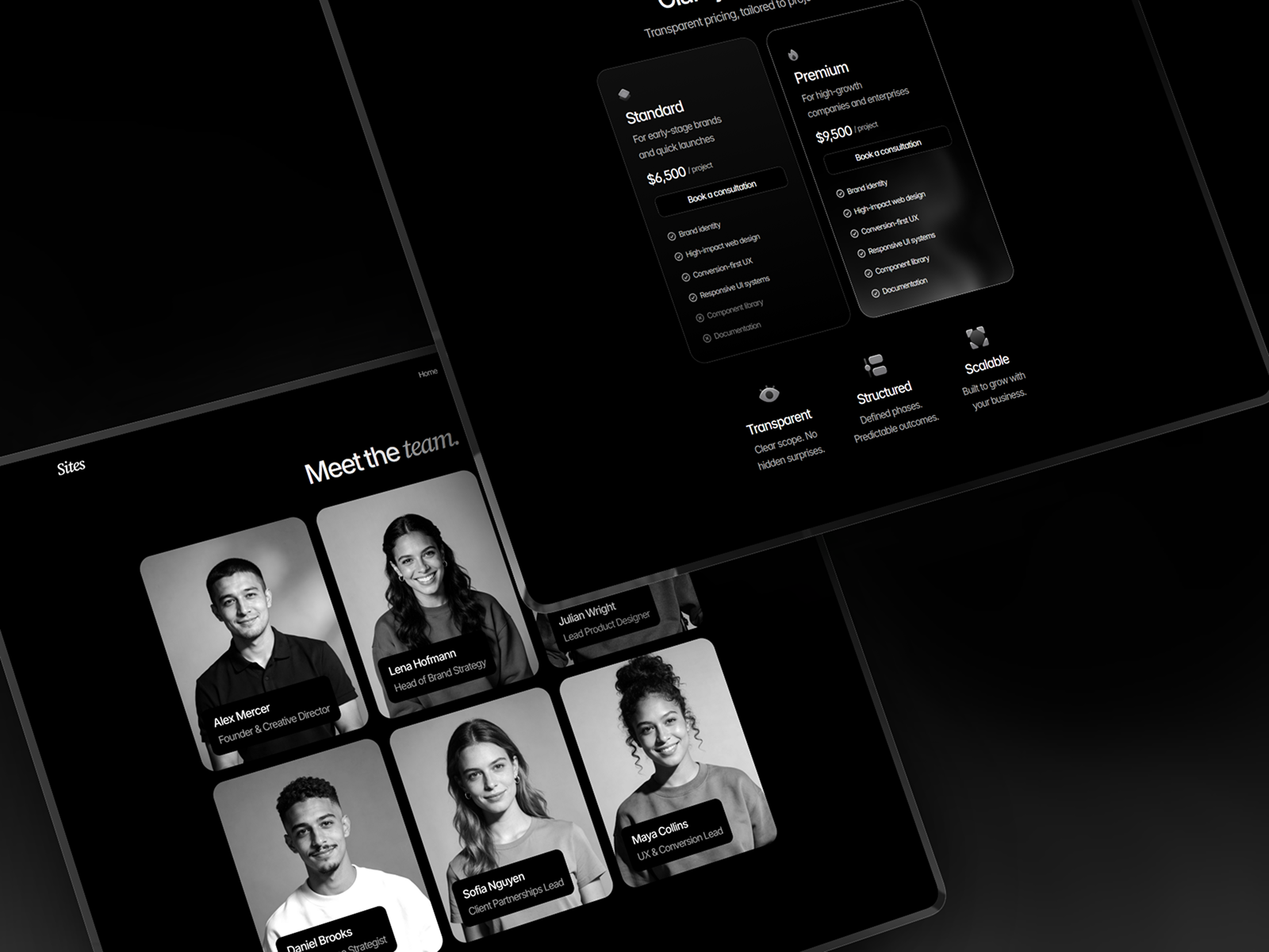 Sites - Premium Design Agency Template [Framer]