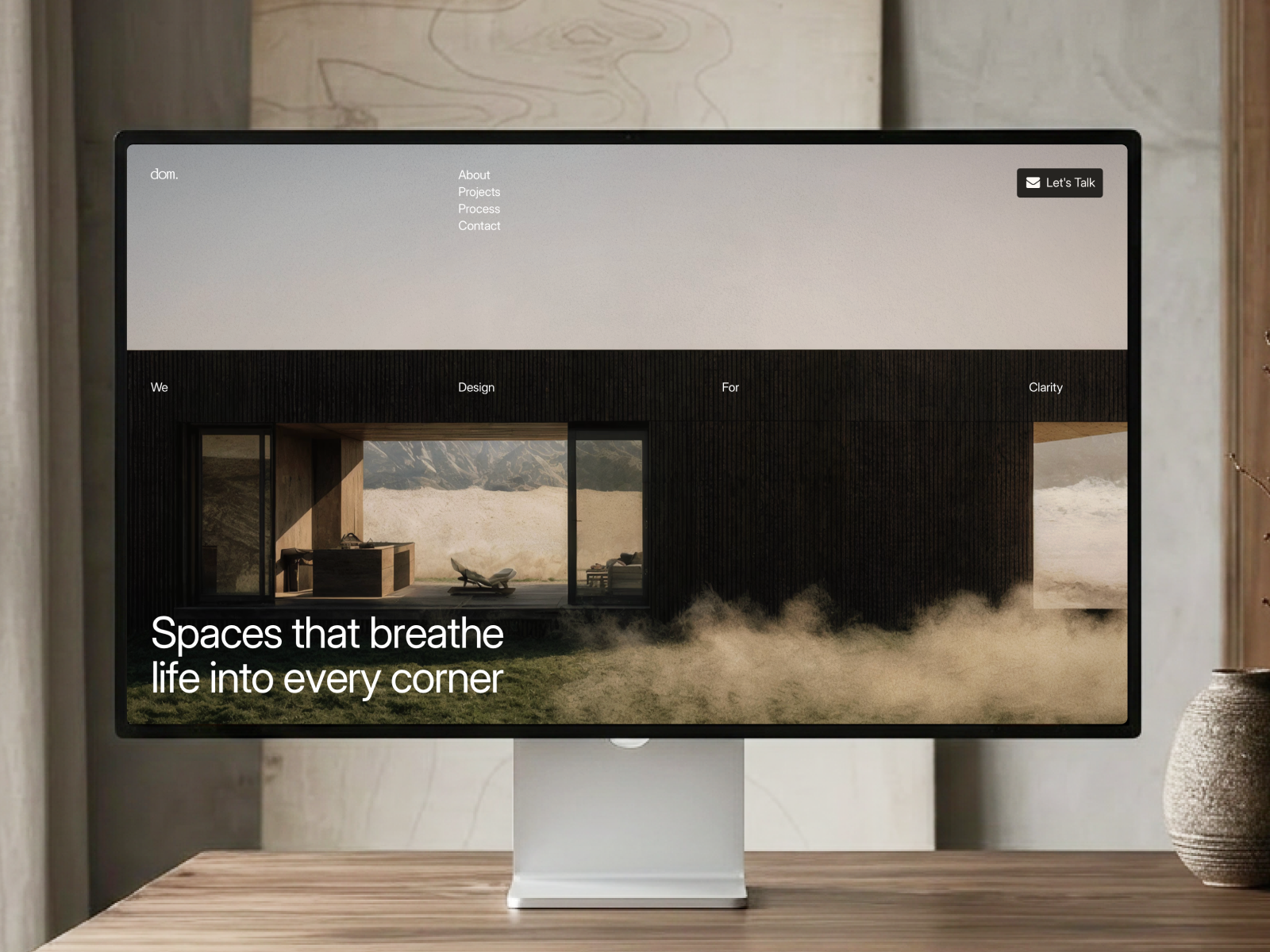 dom — Architecture & Interior Design Template