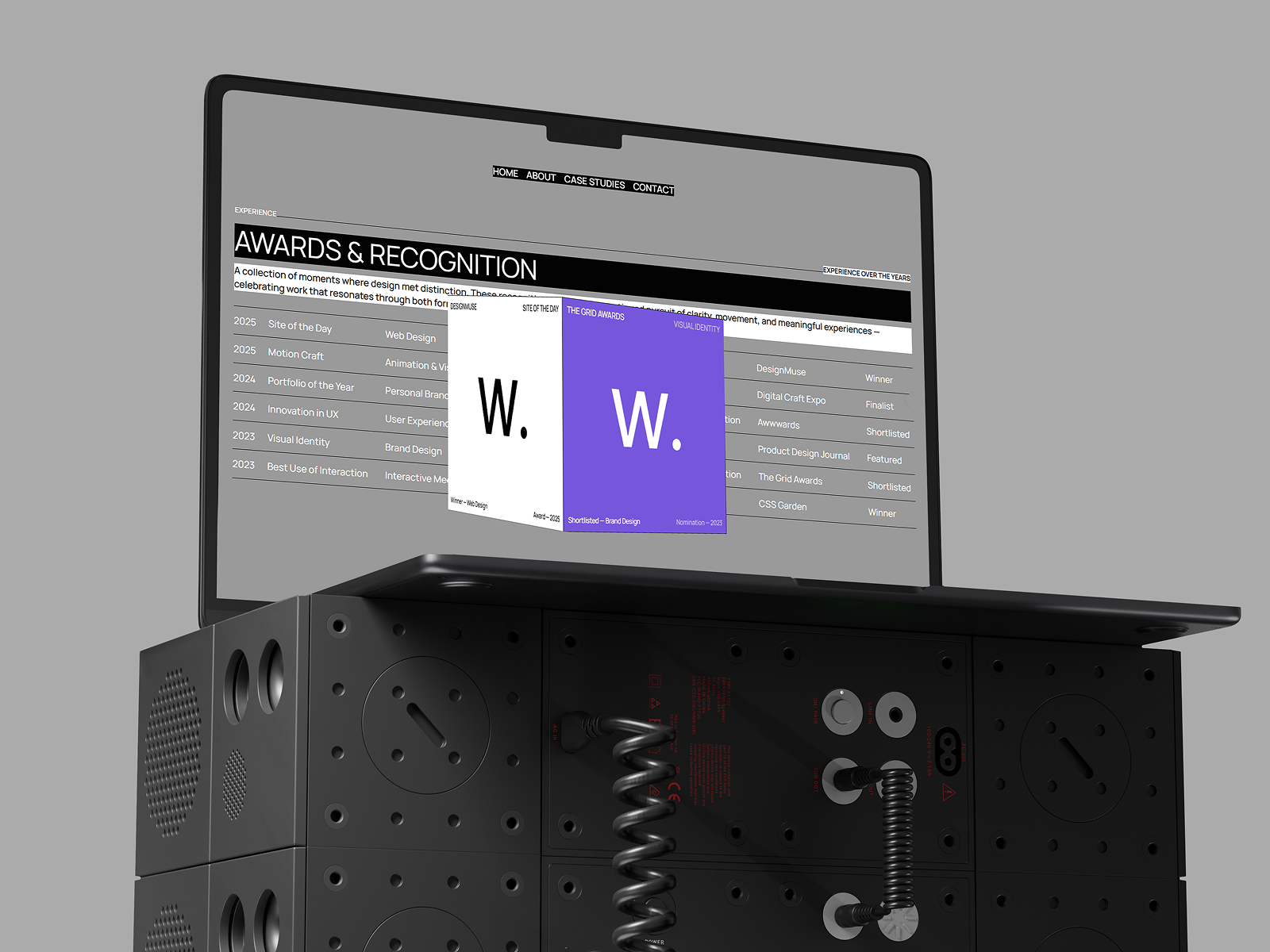 Aerin — A Motion-Driven Portfolio Template