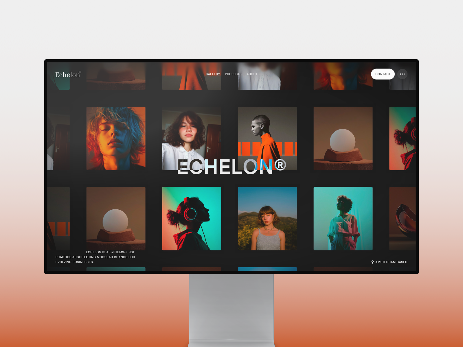 Echelon® — Free Agency Website Template