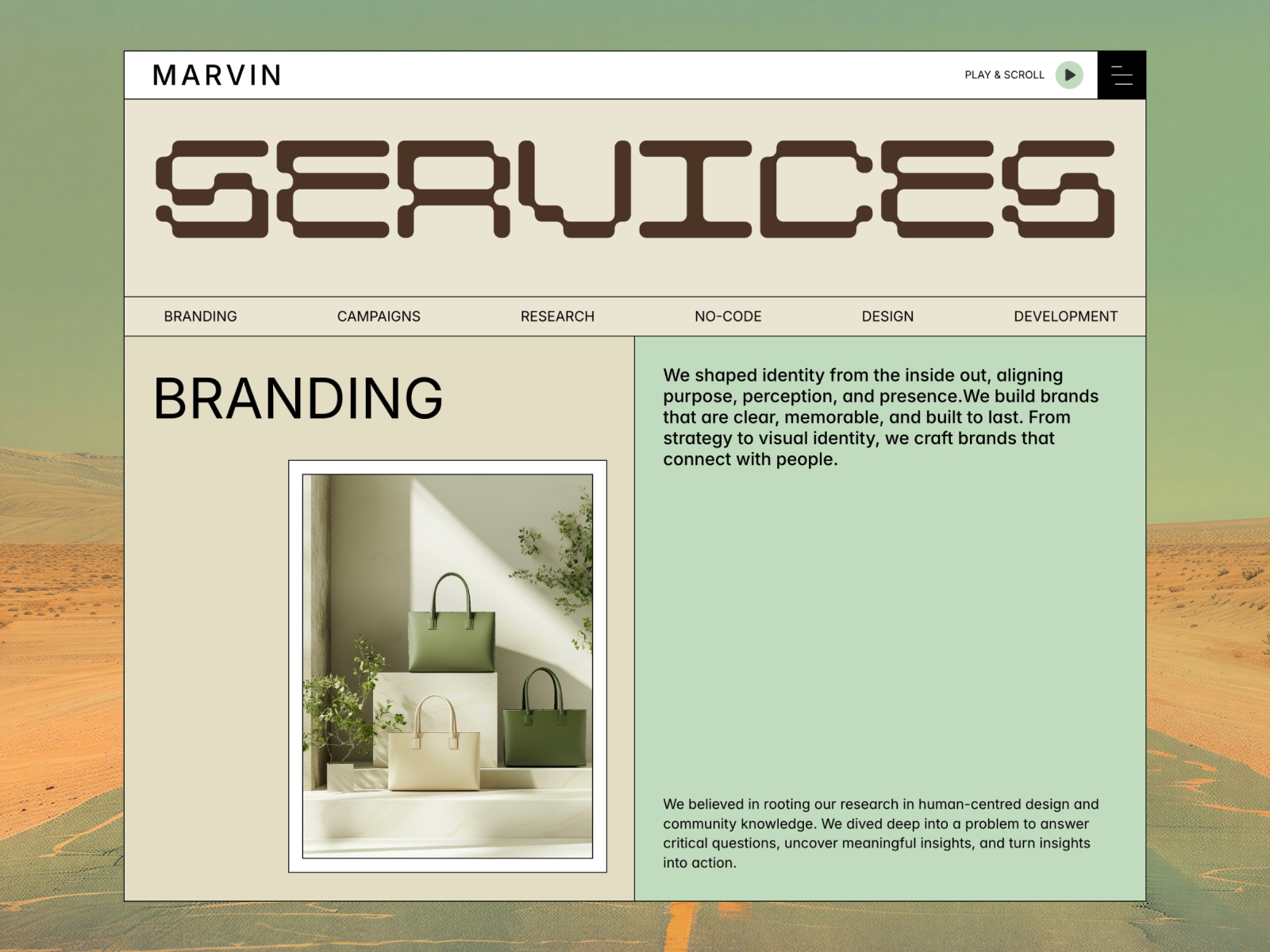 Marvin — Retro-Inspired Framer Template