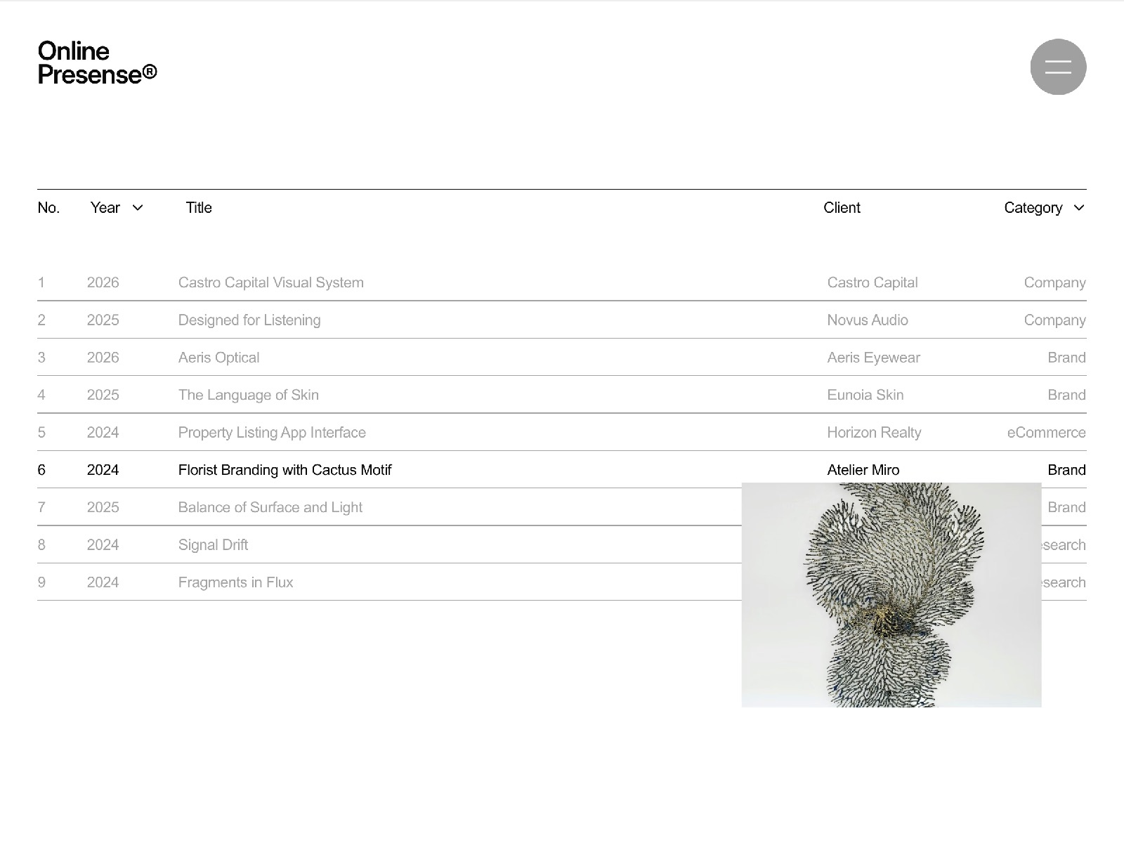 Minifolio ― Framer Portfolio Template (CMS)