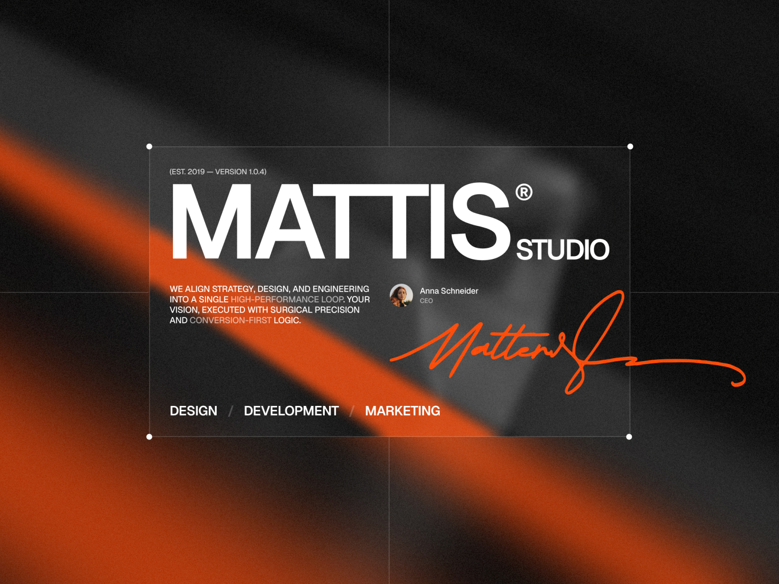 MATTIS® — Studio-grade Agency Template