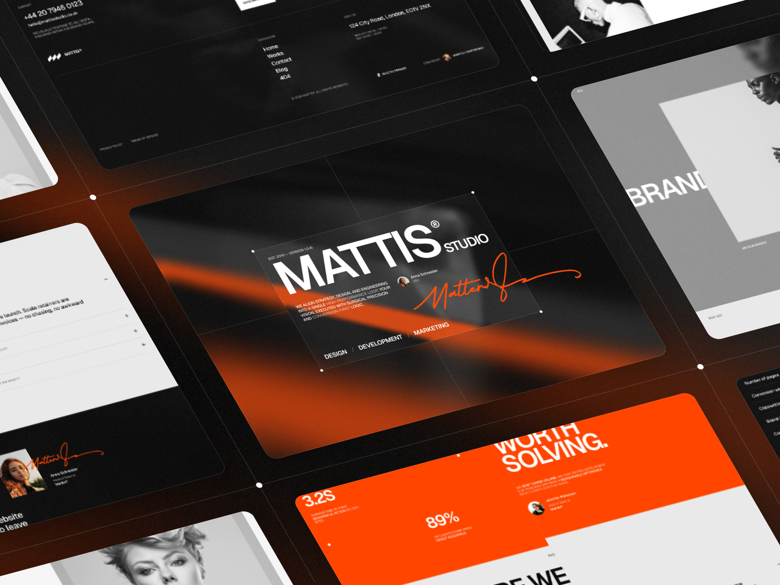 MATTIS® — Studio-grade Agency Template