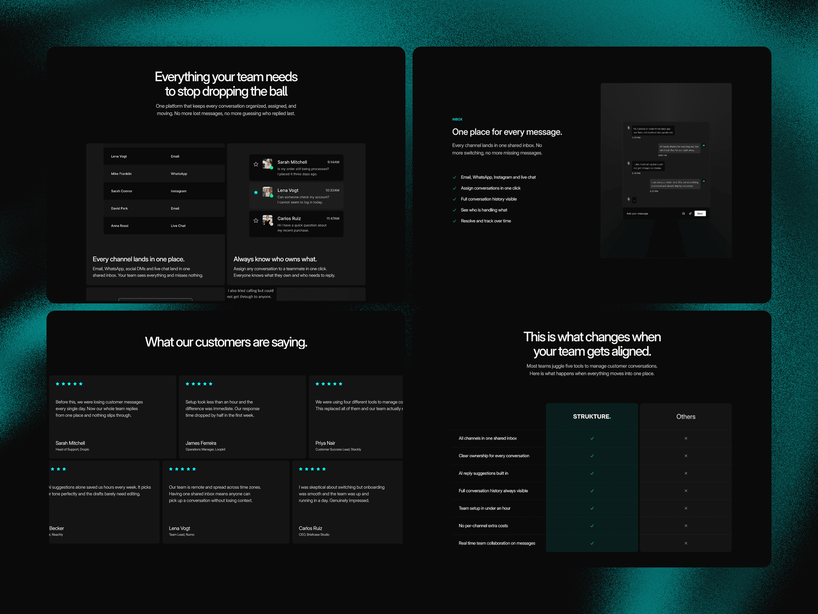Strukture - SaaS Communication Template