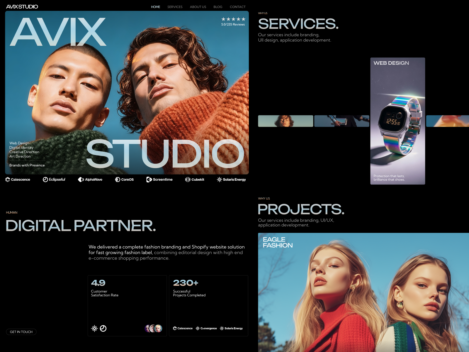 Avix Studio - Agency Framer Template