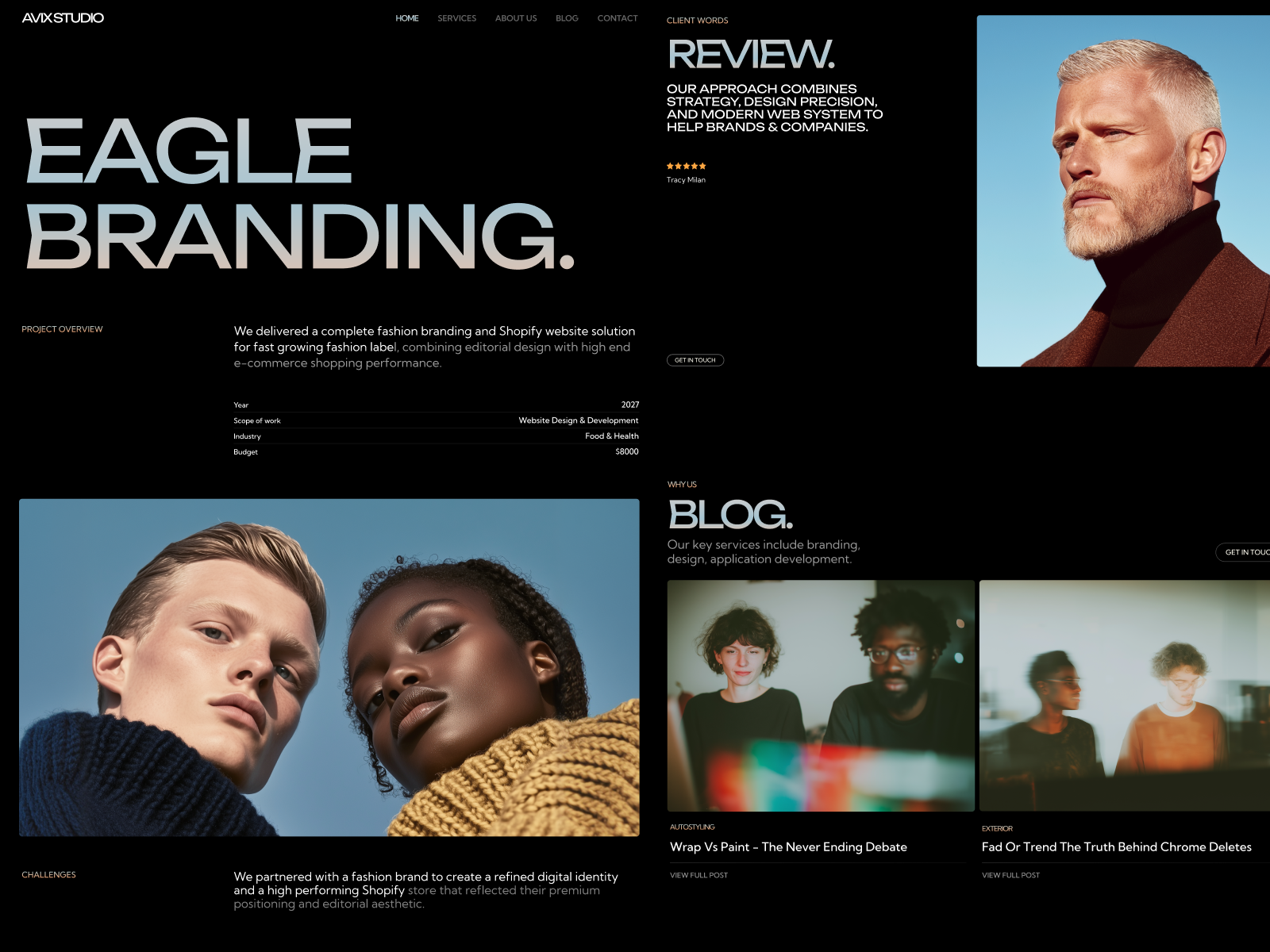 Avix Studio - Agency Framer Template