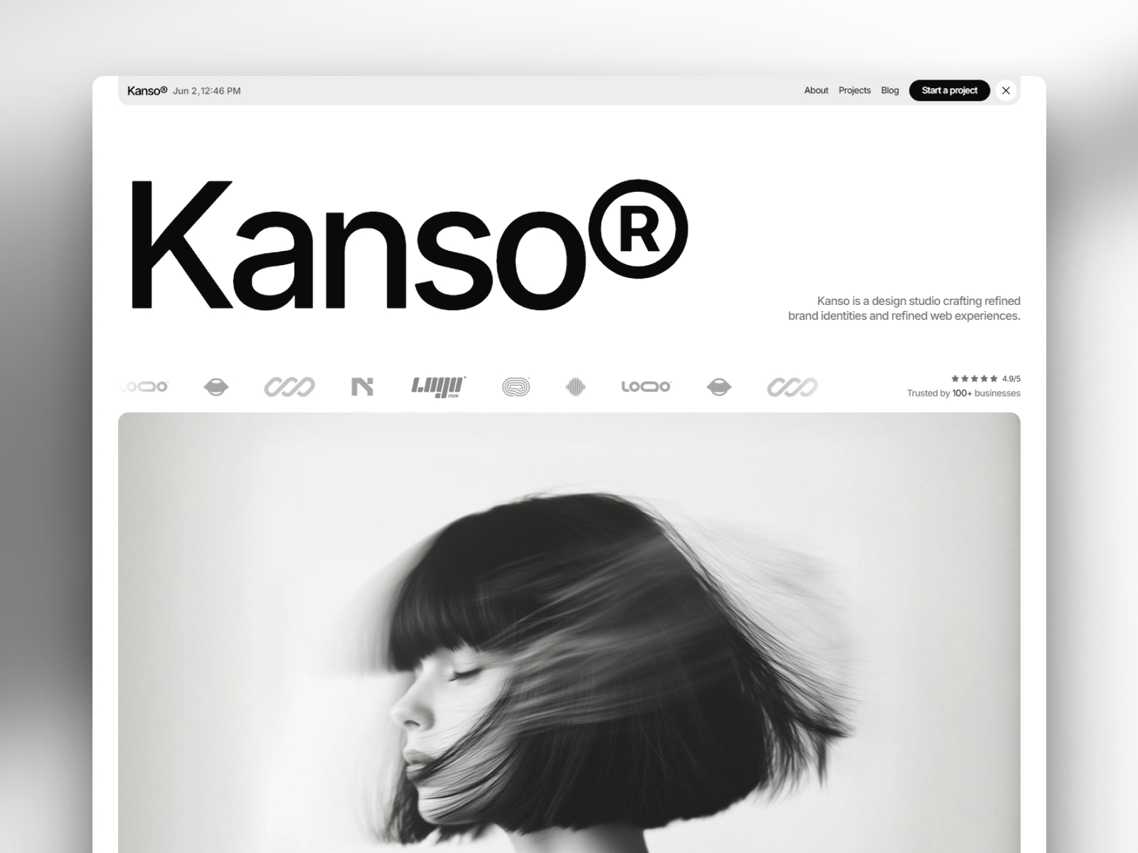 Kanso — Design Agency Framer Template