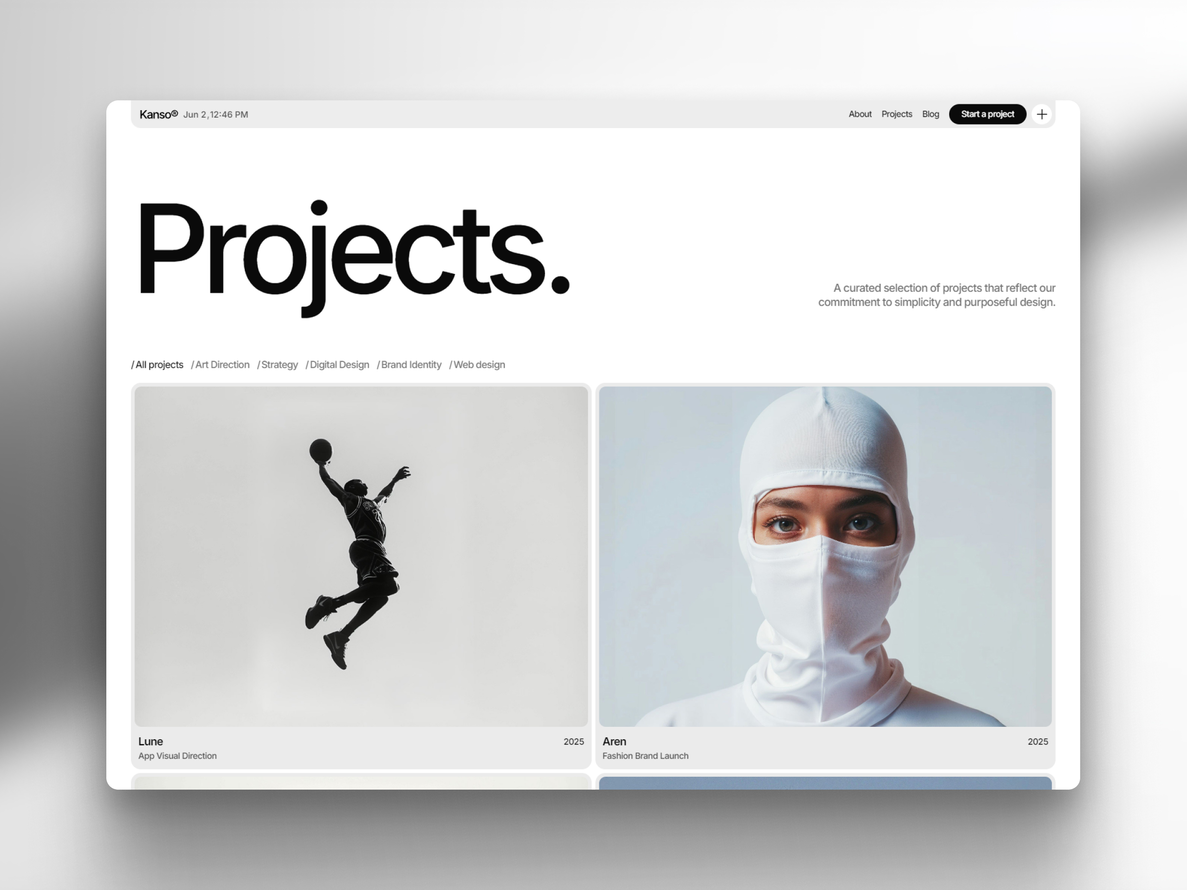 Kanso — Design Agency Framer Template
