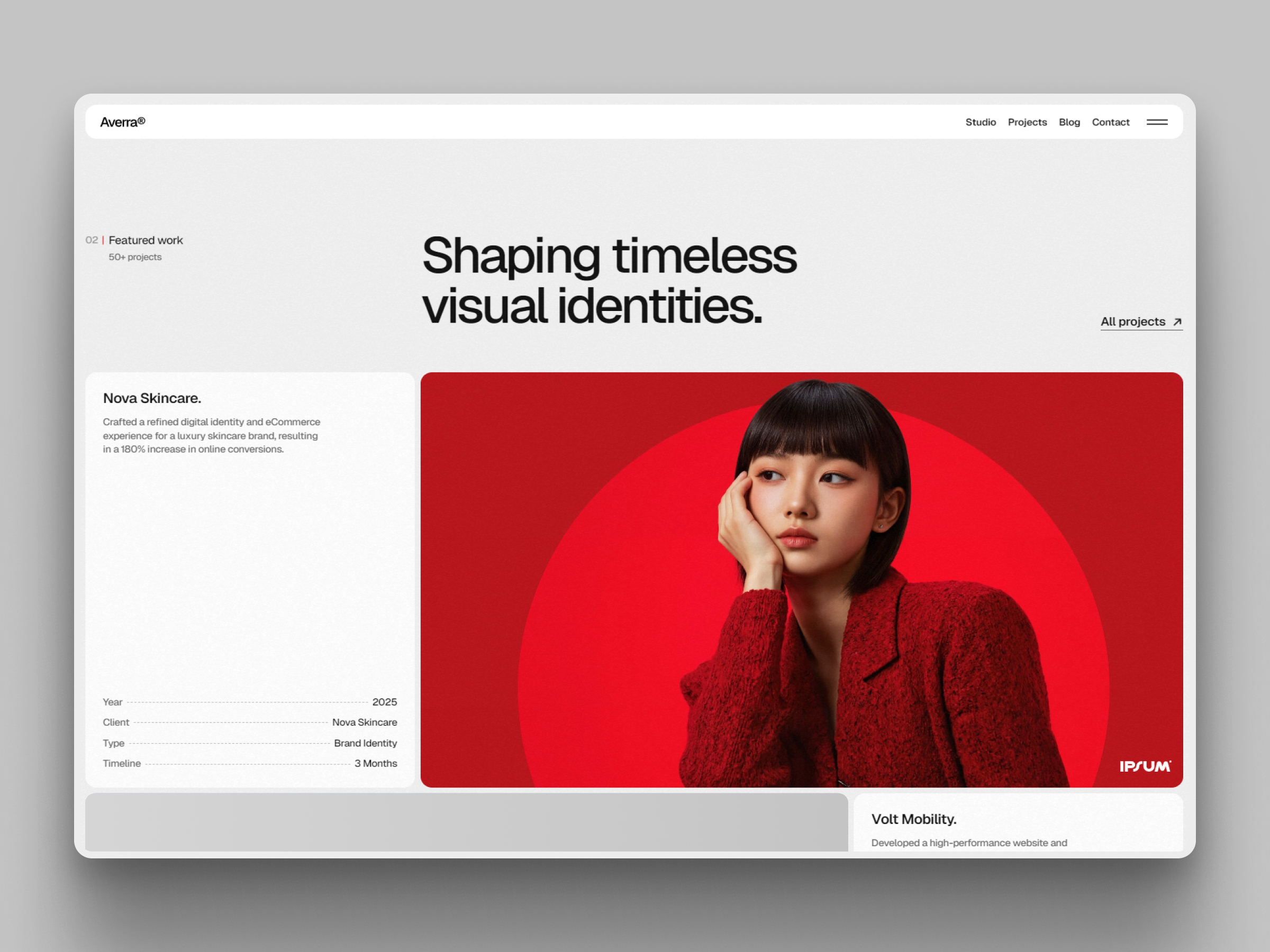 Averra — Digital Agency Framer Template