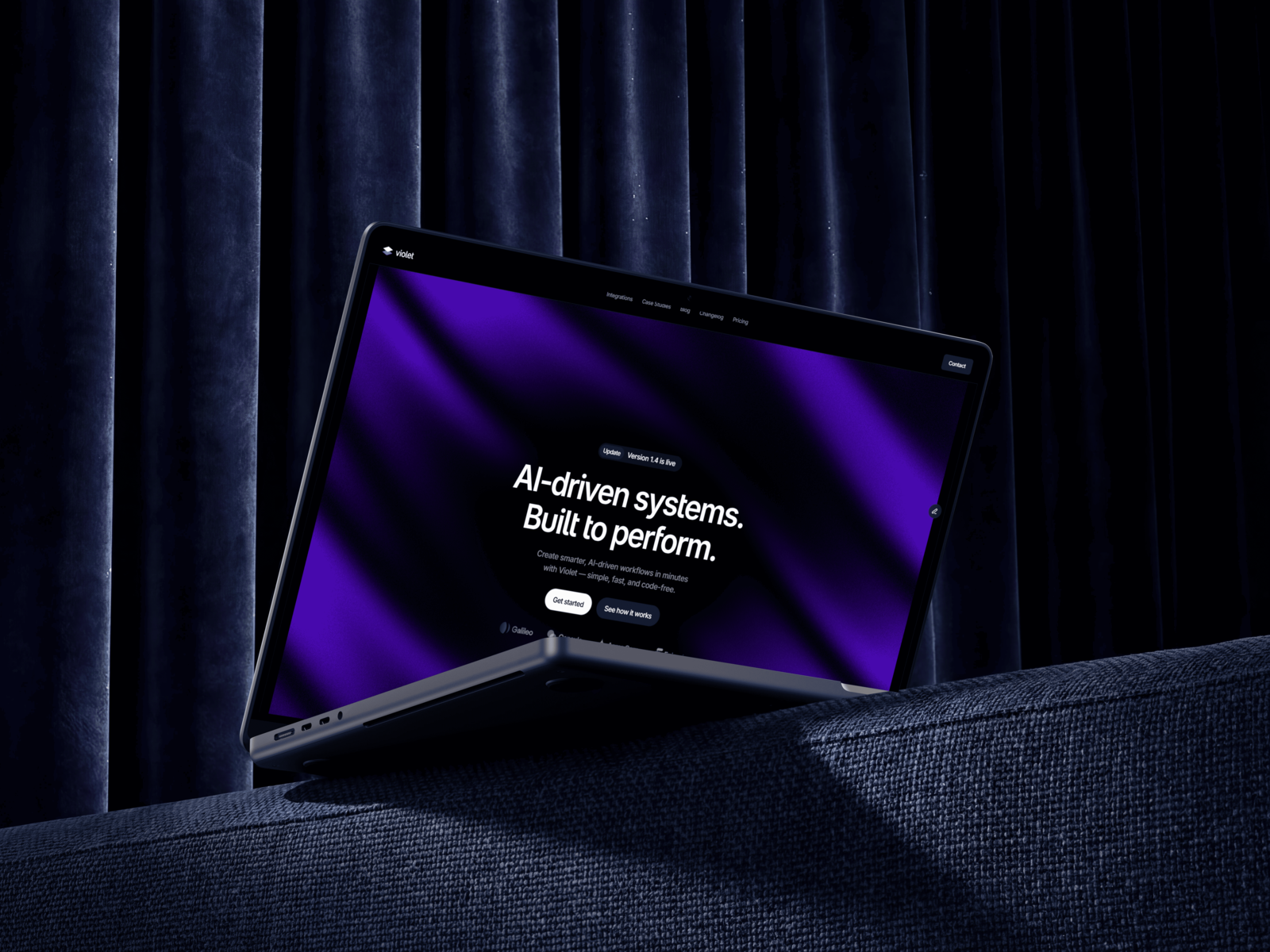 Violet - AI & SaaS Framer Template