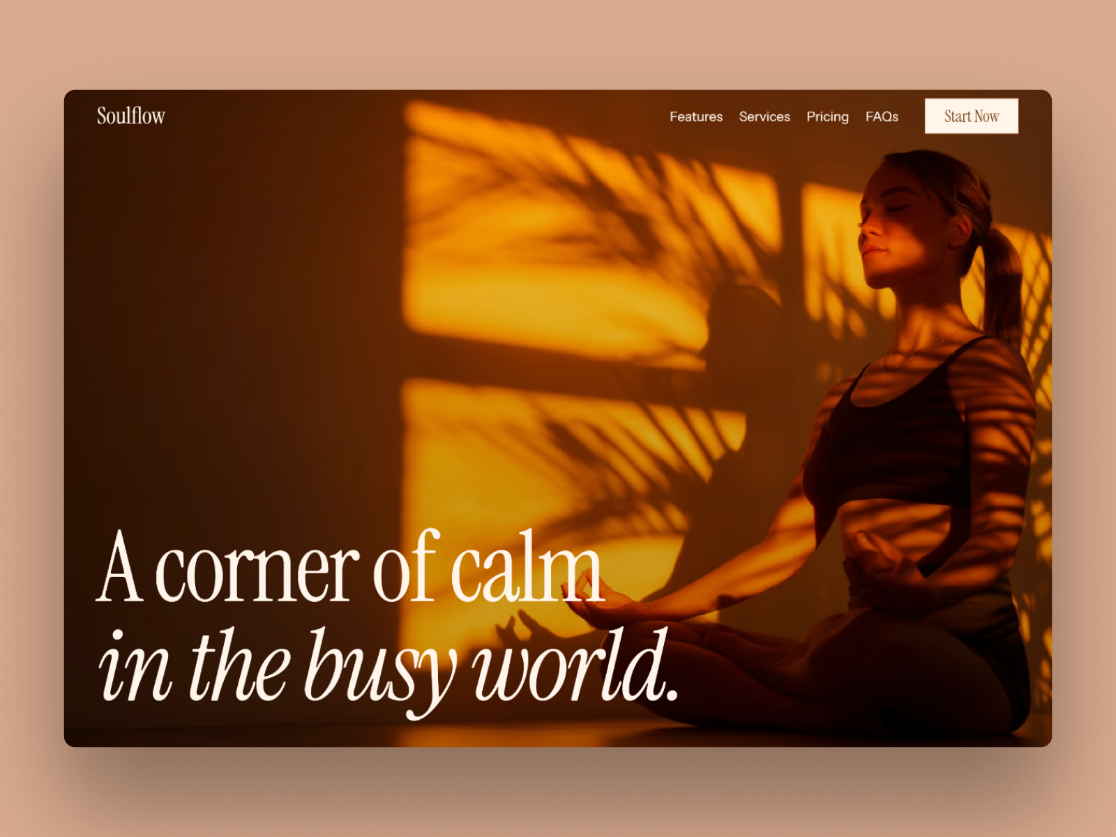 Soulflow — Yoga and Wellness Framer Template