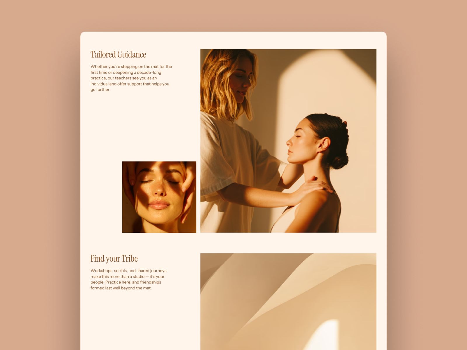 Soulflow — Yoga and Wellness Framer Template
