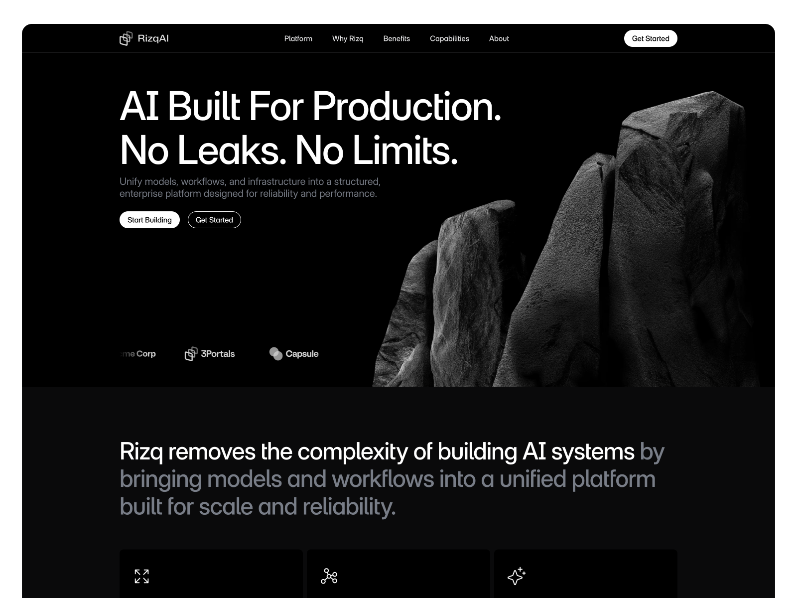 Rizq — Framer Template For Modern SaaS