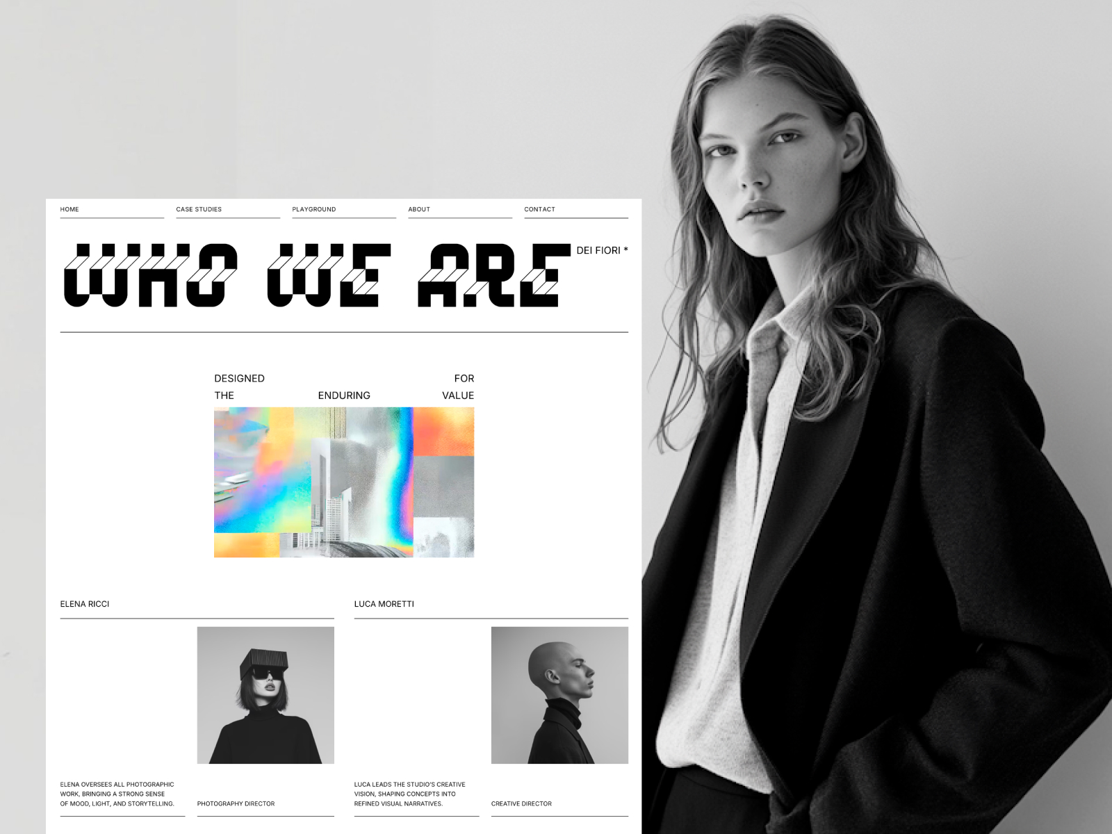 DEI FIORI - Creative & Photo Studio Template