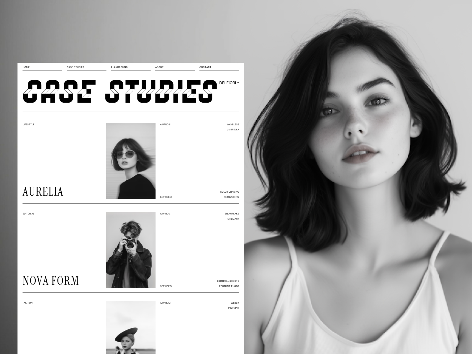 DEI FIORI - Creative & Photo Studio Template