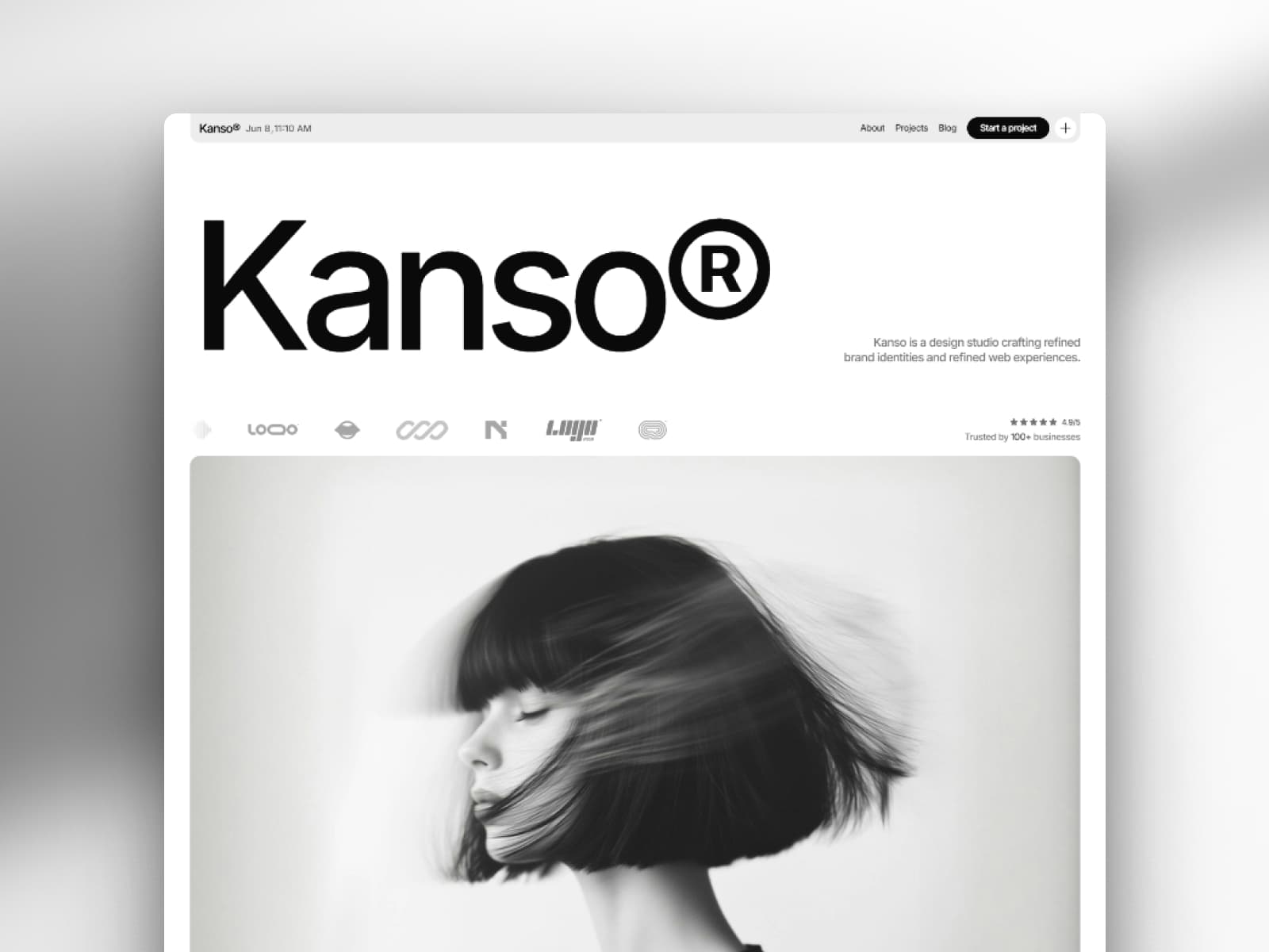 Kanso — Design Agency Framer Template