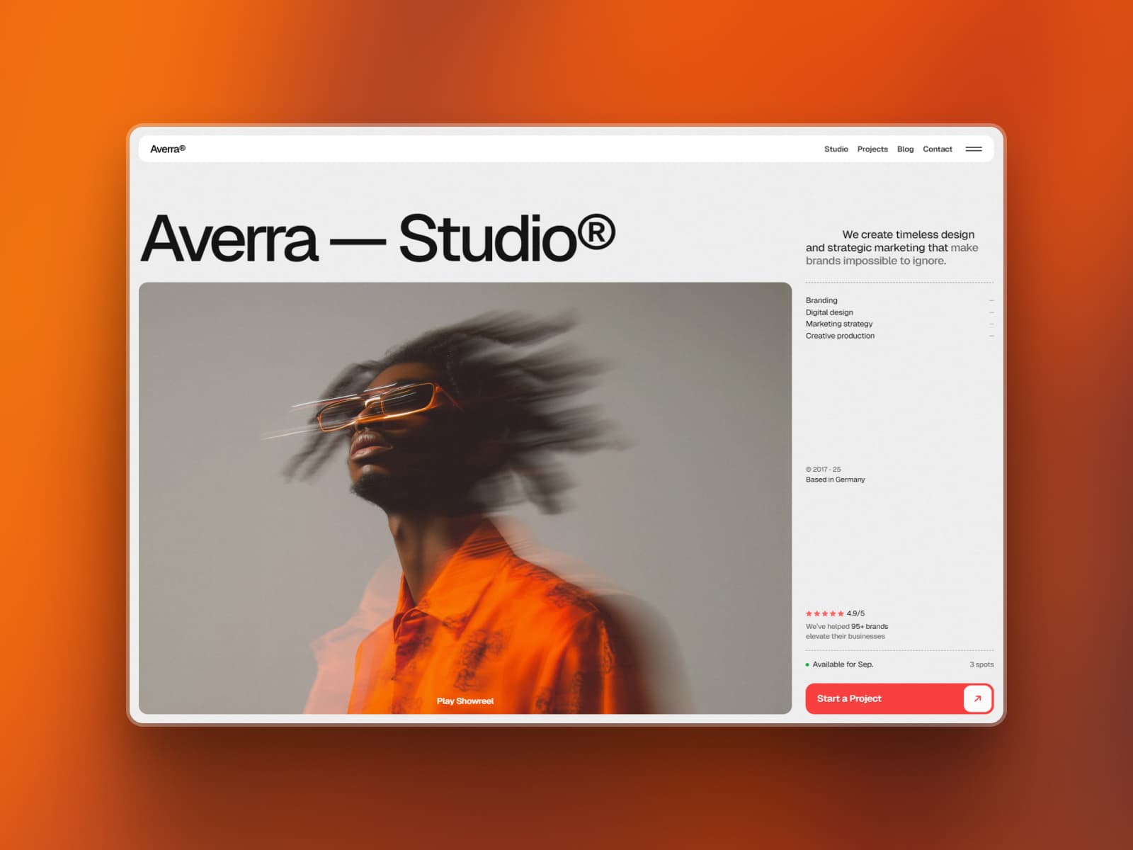 Averra — Digital Agency Framer Template