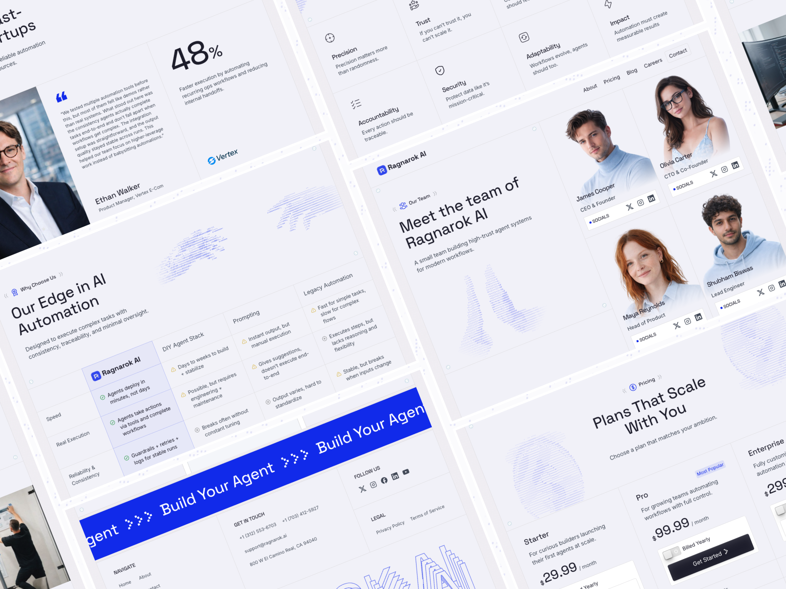 Ragnarok - AI Agent Framer Template