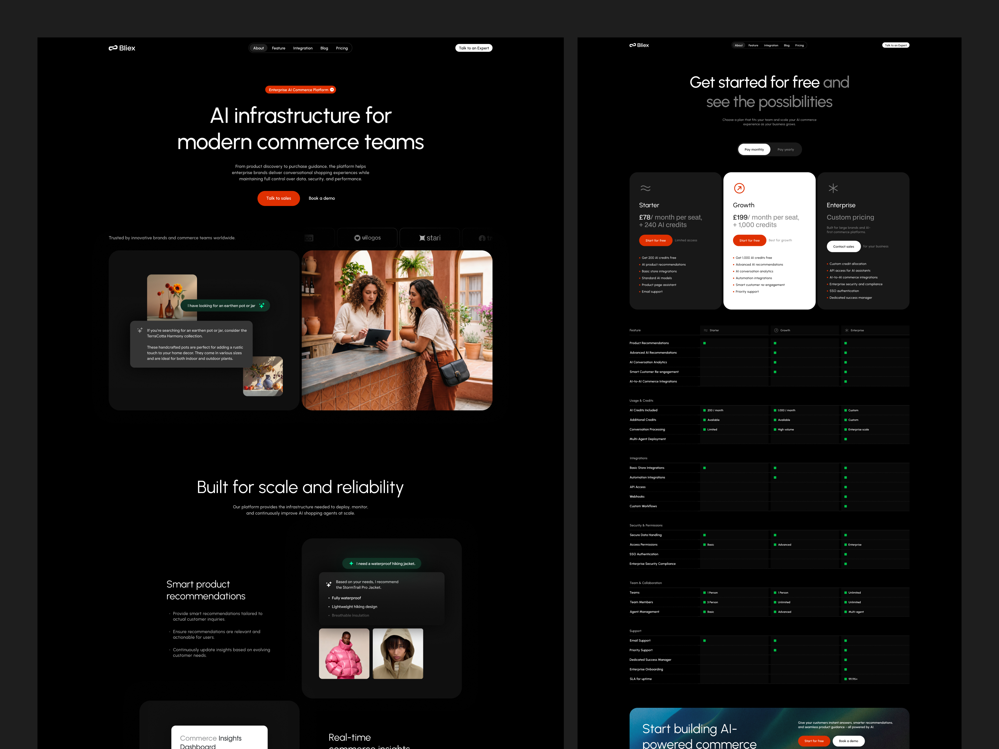 Bliex — SaaS Webflow Template ( Free Figma )