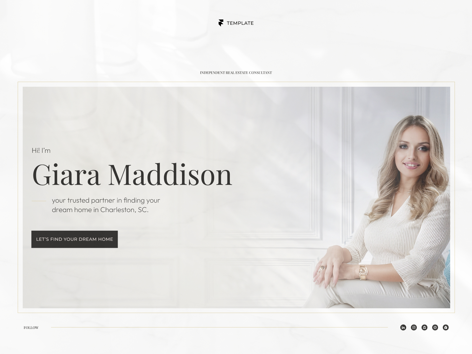 Giara — Luxury Real Estate Framer Template