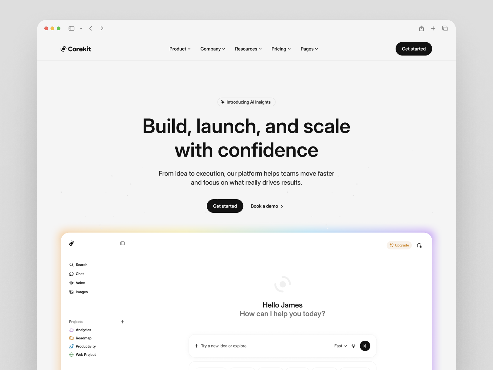 Corekit - AI SaaS Startup Template