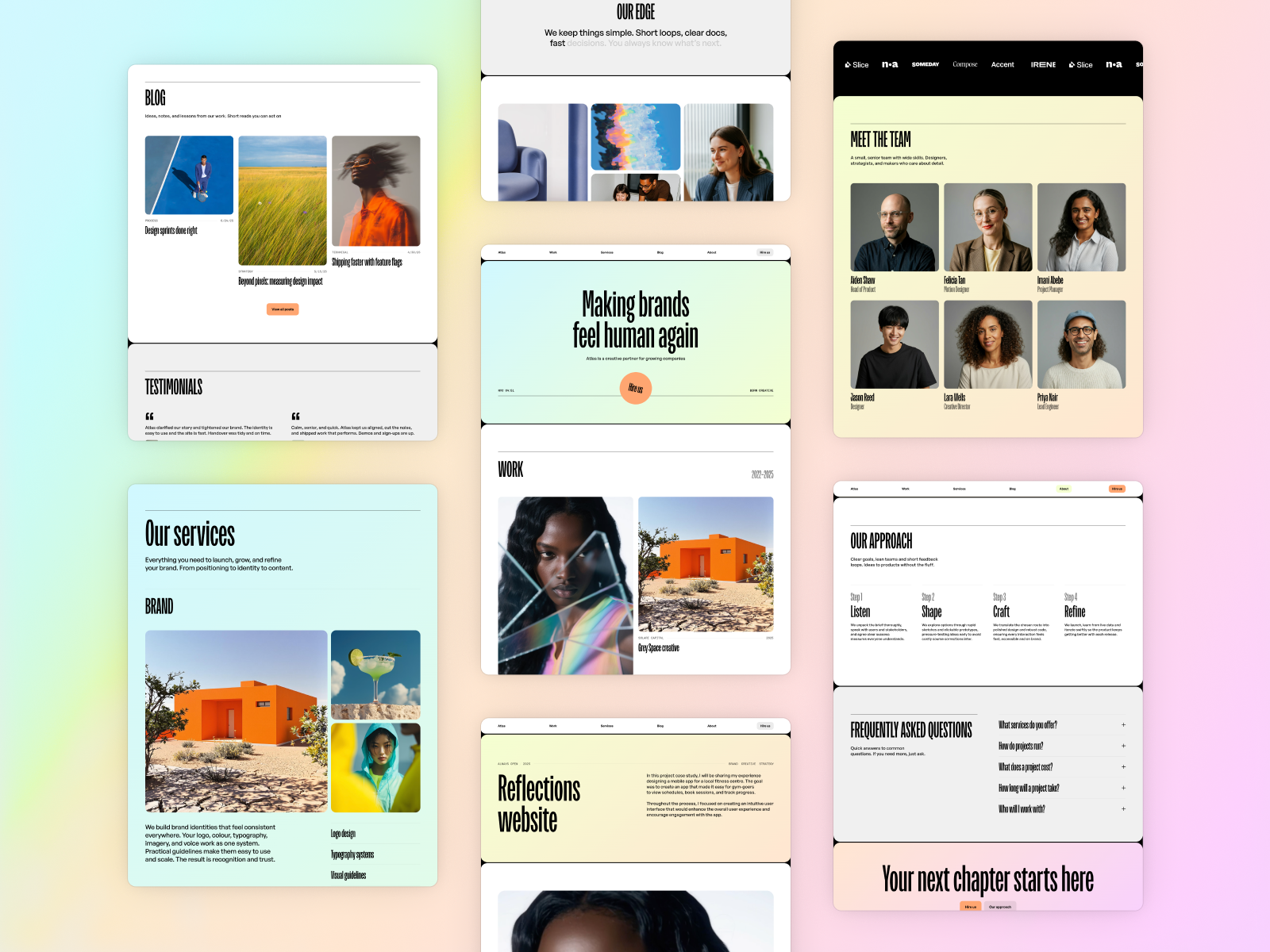 [FREE] Atlas Studio · Framer Portfolio Template