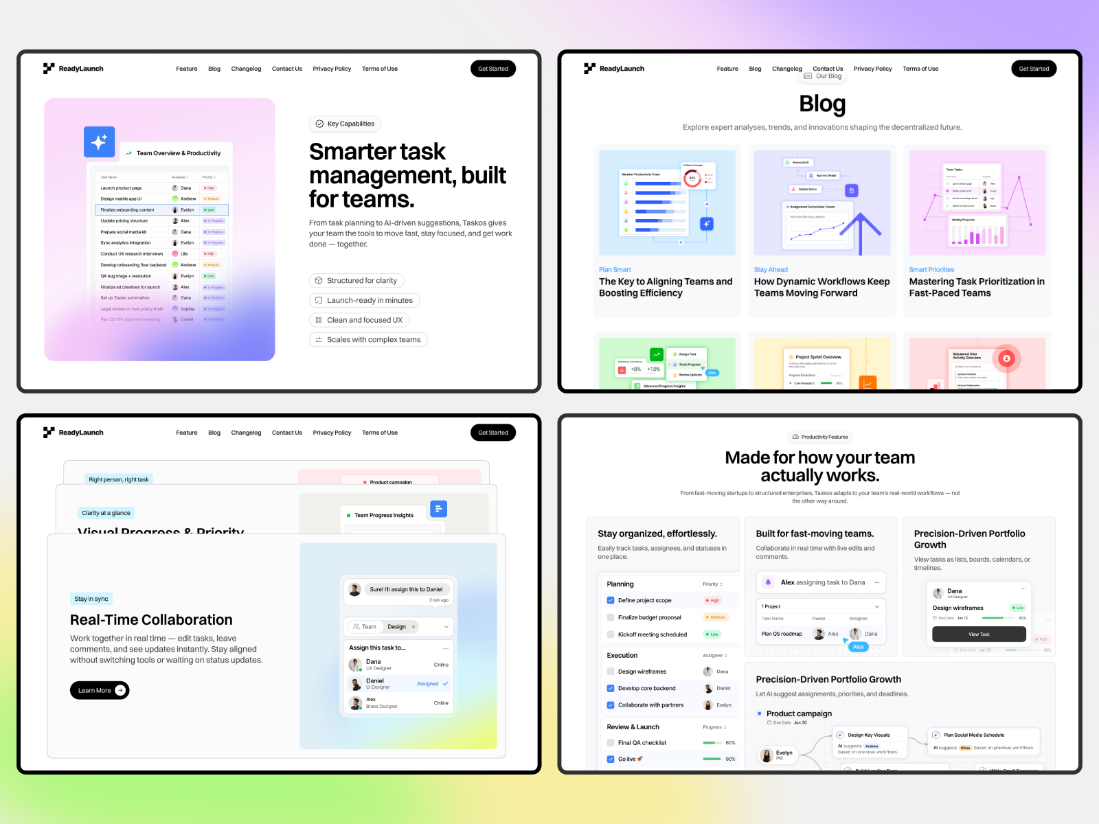 ReadyLaunch — SaaS MVP & Startup Launch Template