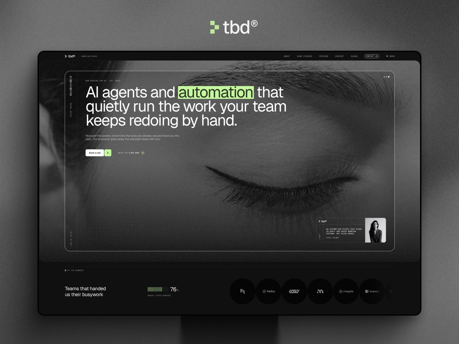 TBD® — Digital Agency & Studio Template