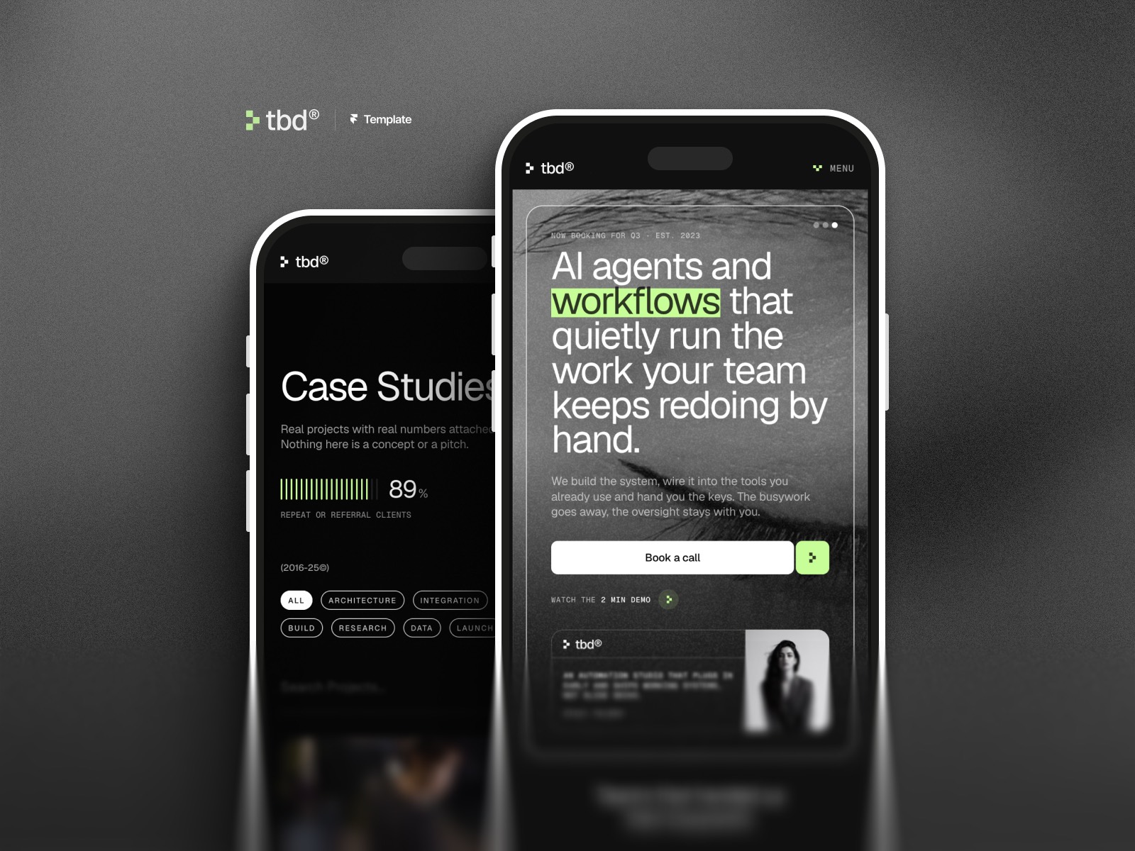 TBD® — Digital Agency & Studio Template