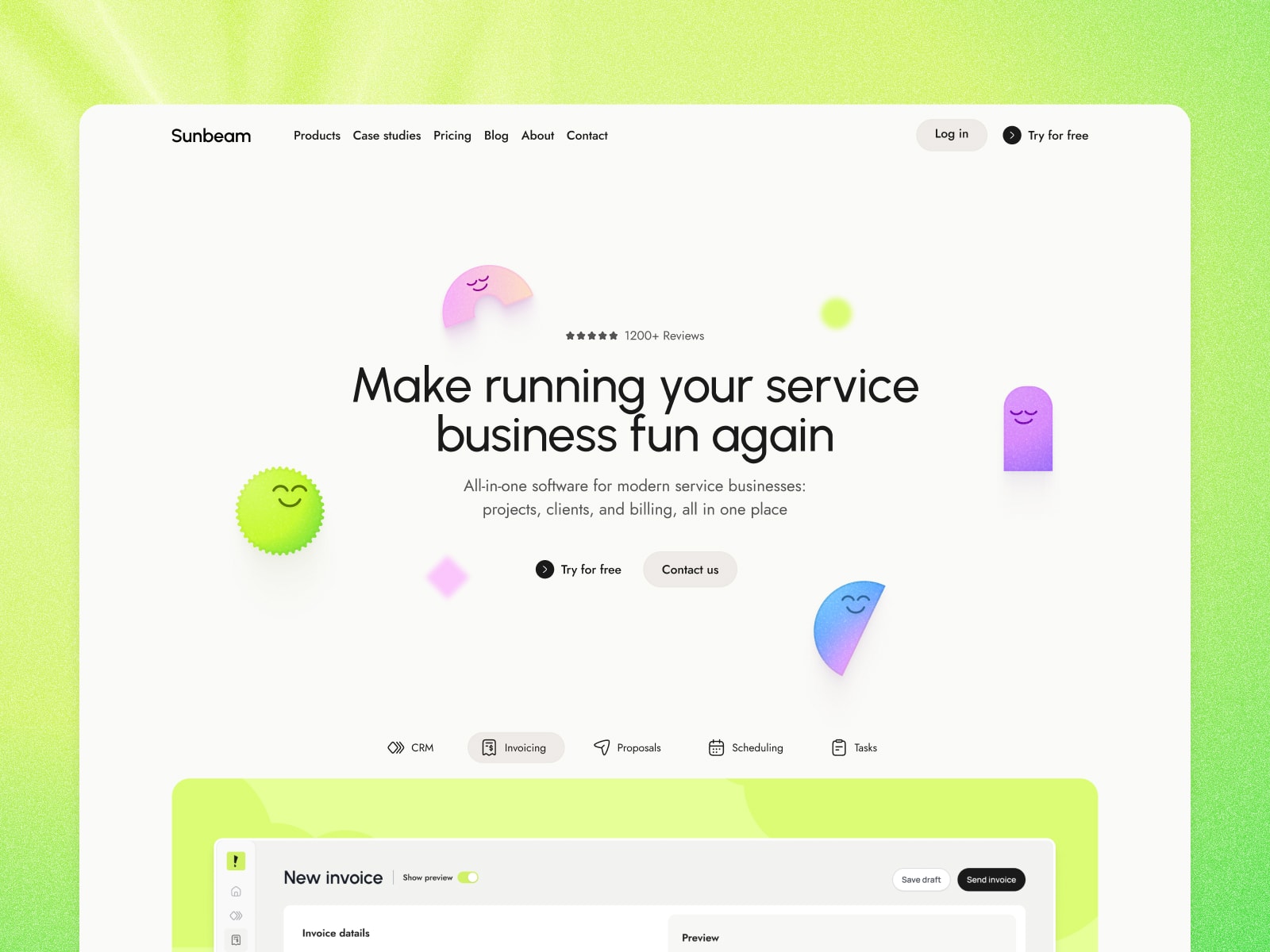 Sunbeam | The fun B2B SaaS template