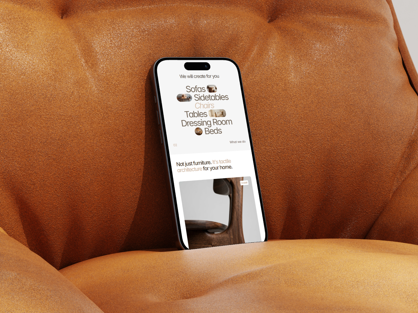 Graft — Furniture, Interior Design Landing Page