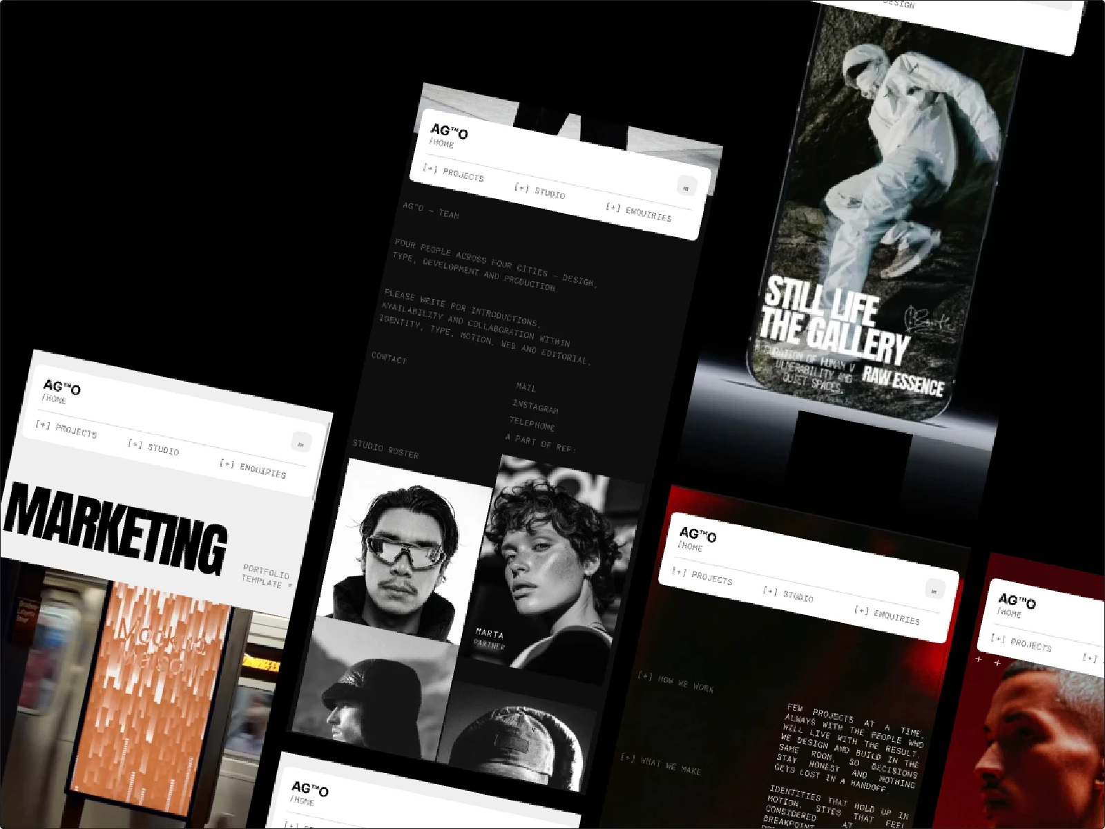 AG™O - Framer template