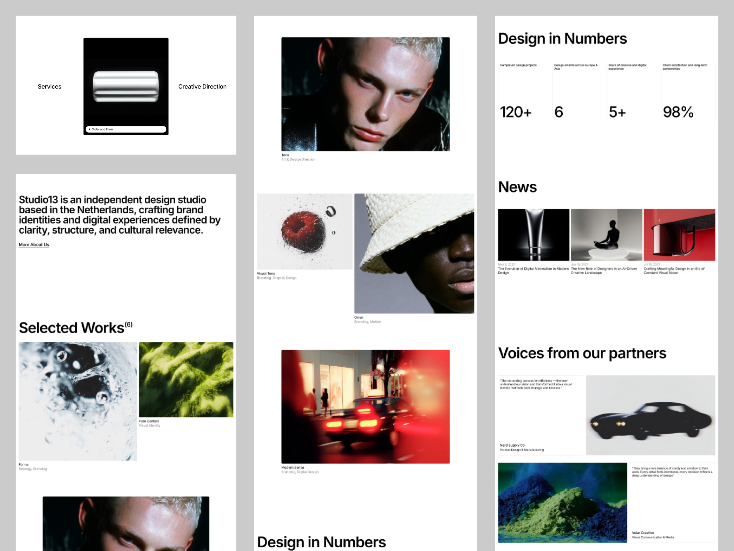 Studio13 — Premium Agency Website Template