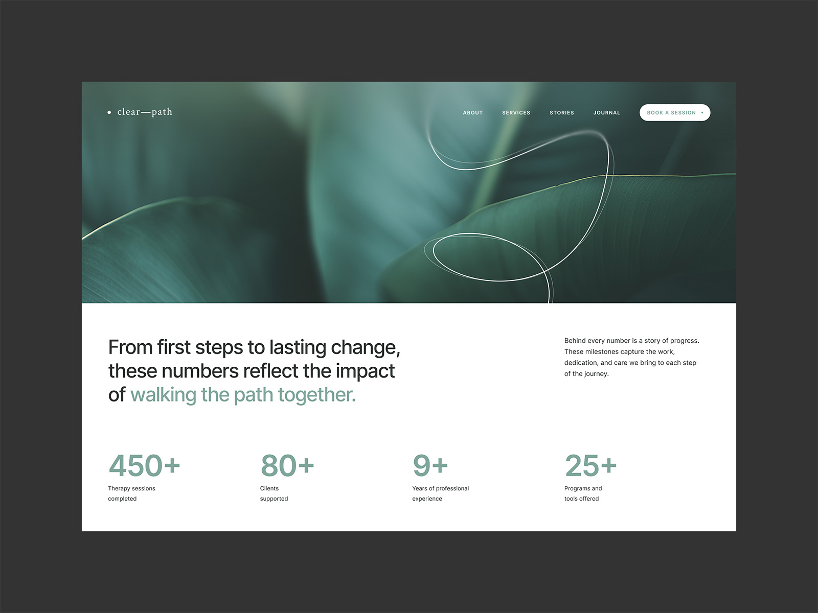 ClearPath  — Therapy & Coaching Framer Template