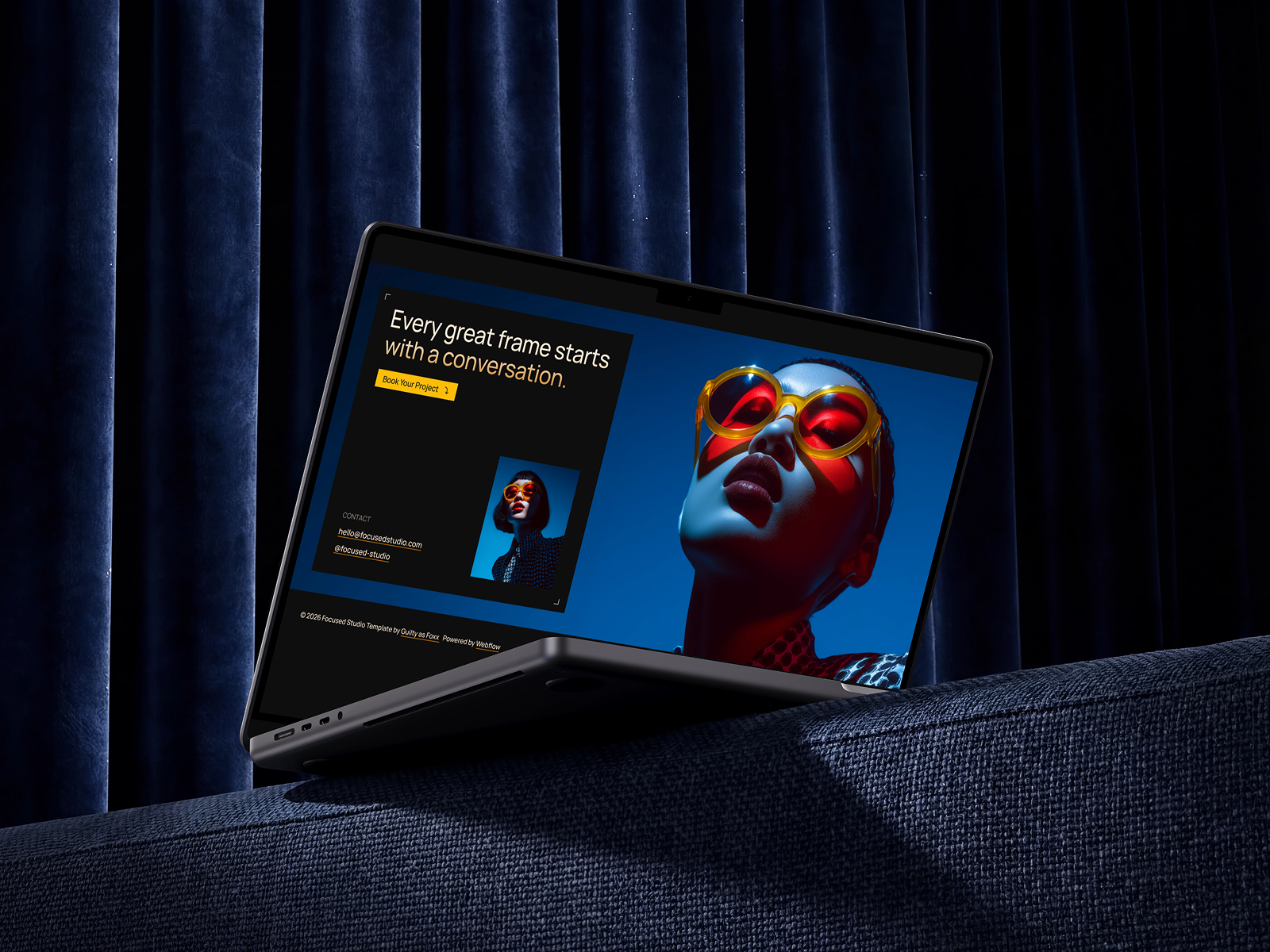 Focused - Photography Portfolio Template
