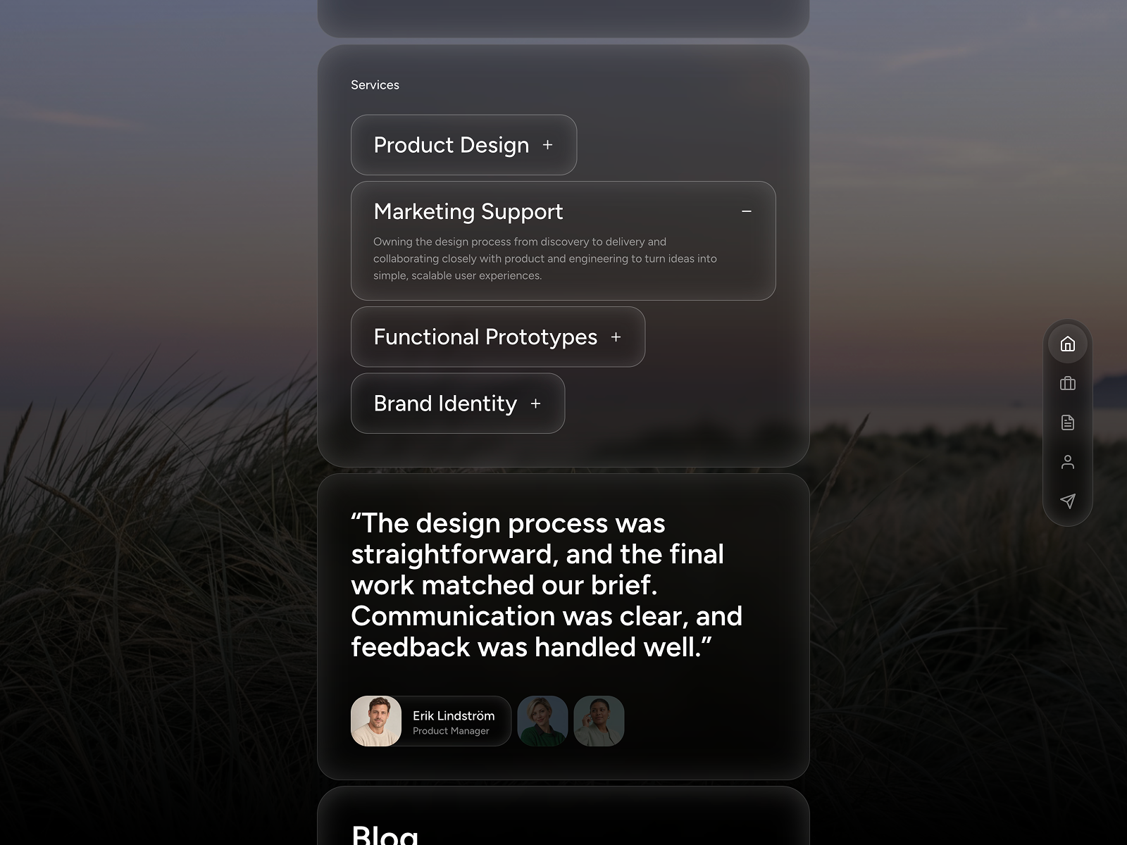 Selv - Free Portfolio & Resume Template