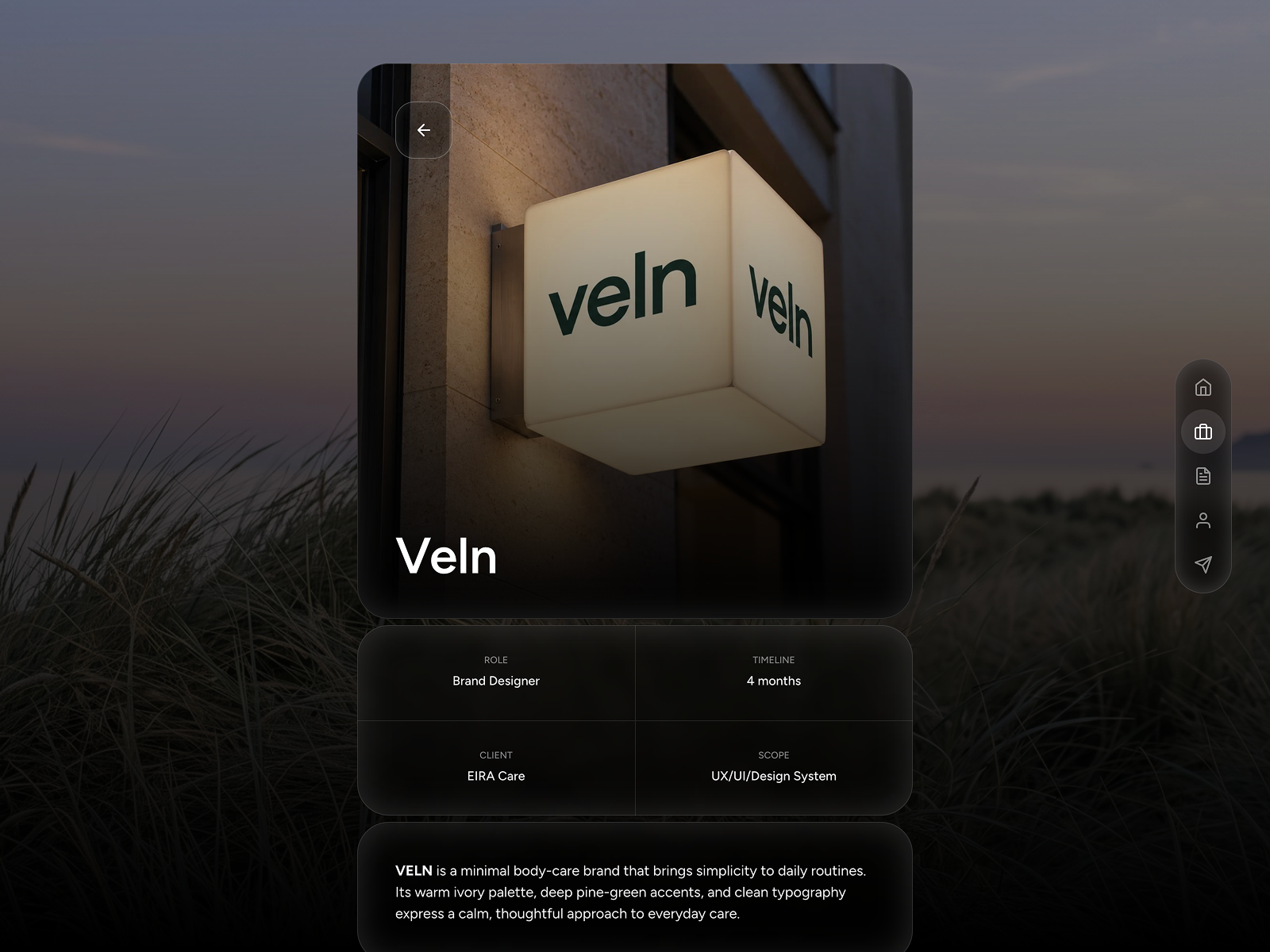 Selv - Free Portfolio & Resume Template