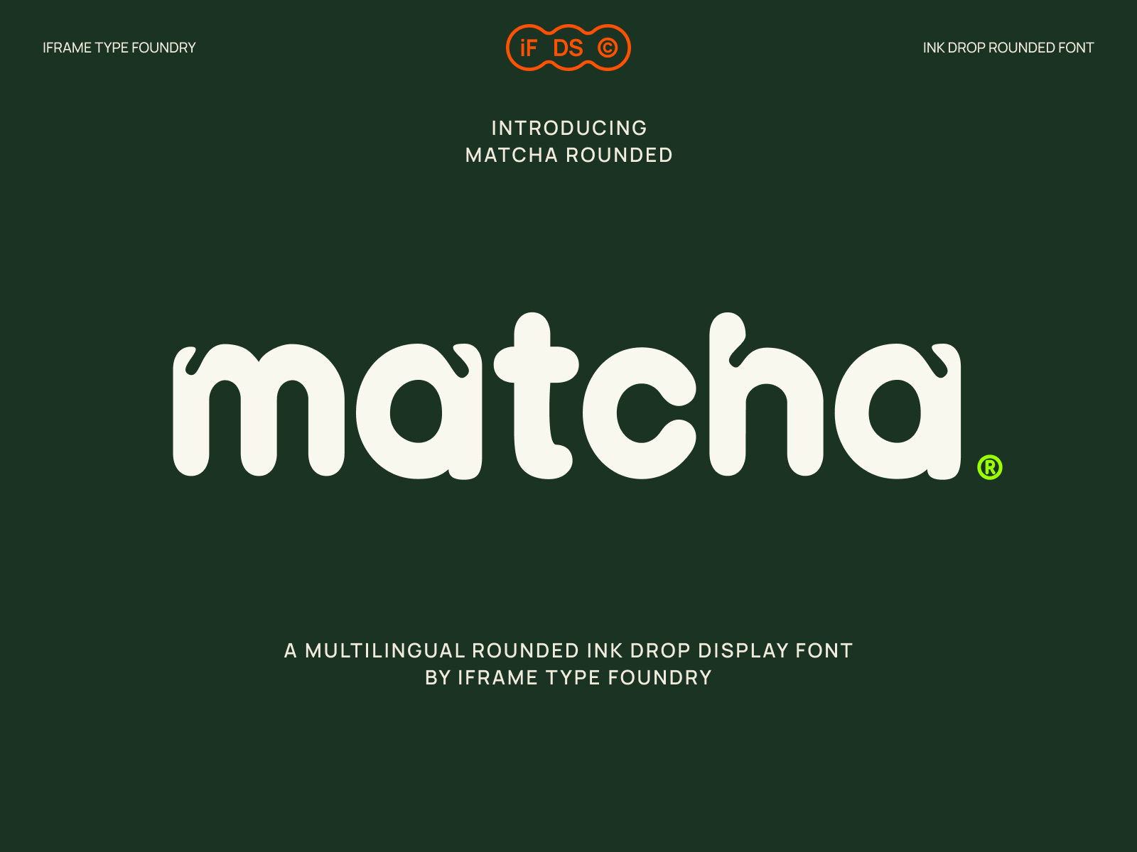 Matcha Rounded