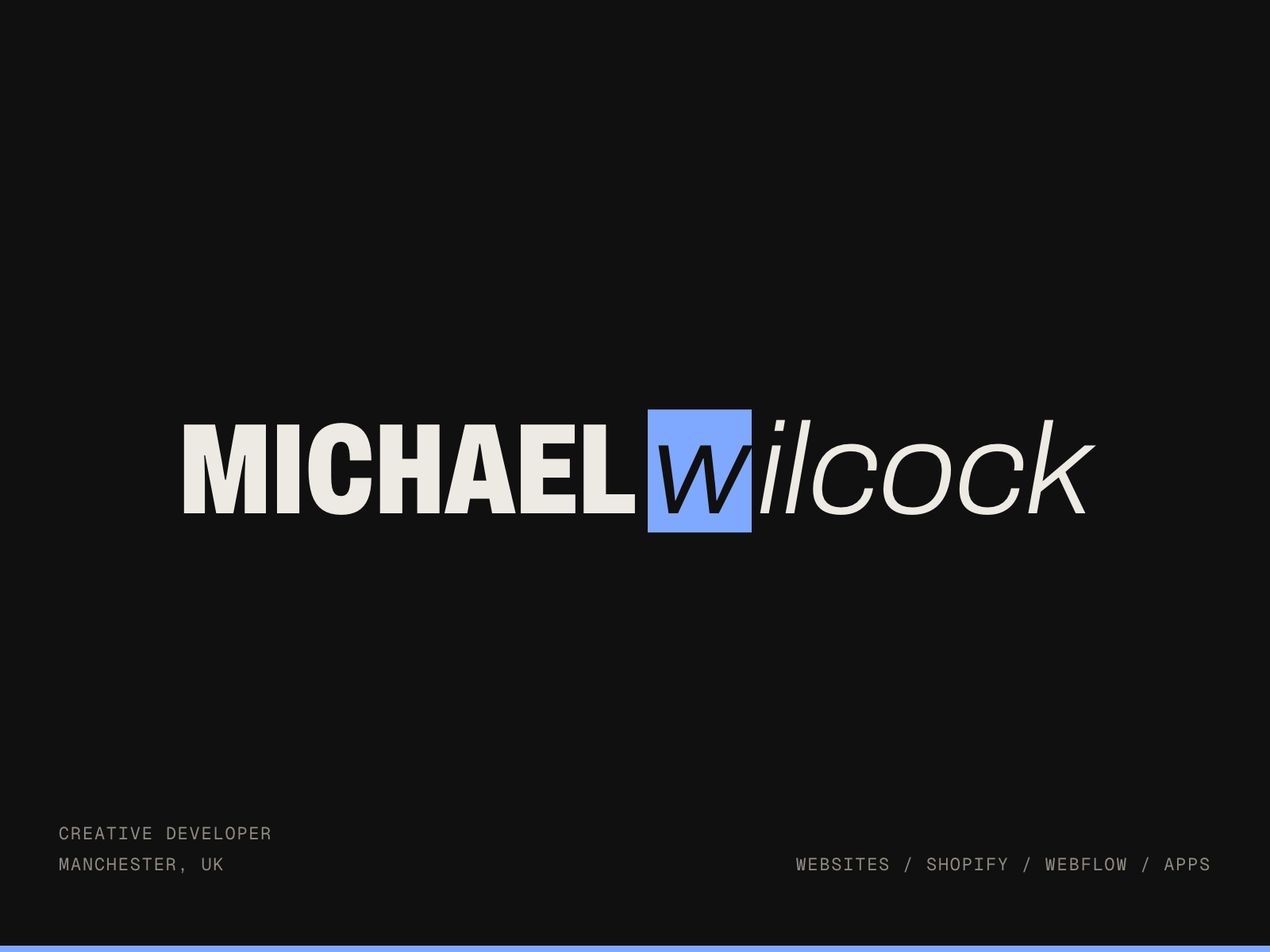 Mike Wilcock