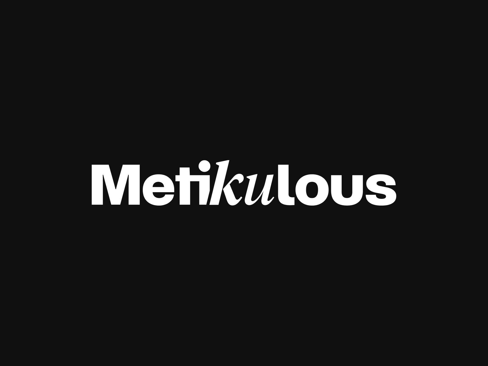 Metikulous Design Studio