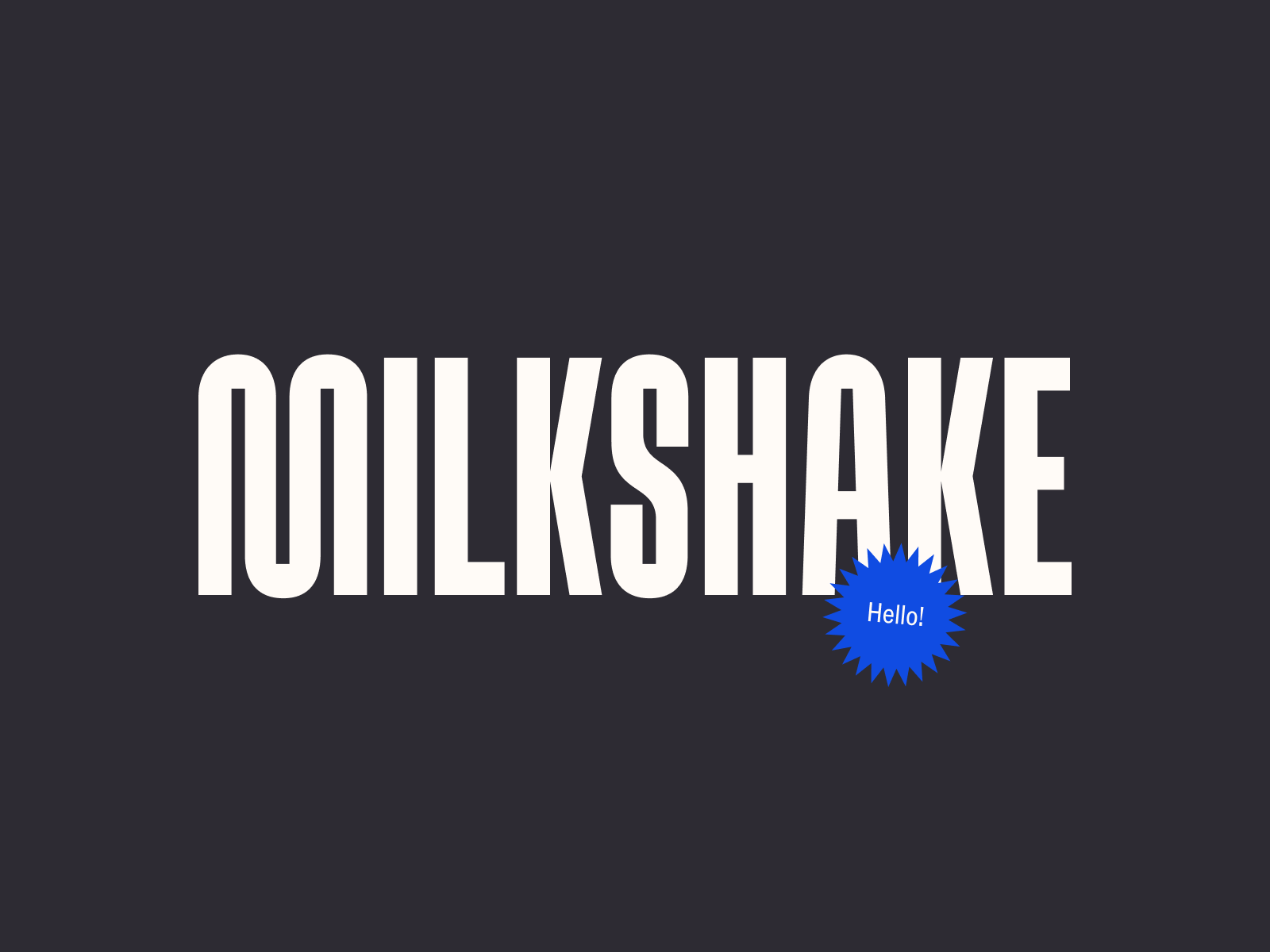 Milkshake Studio