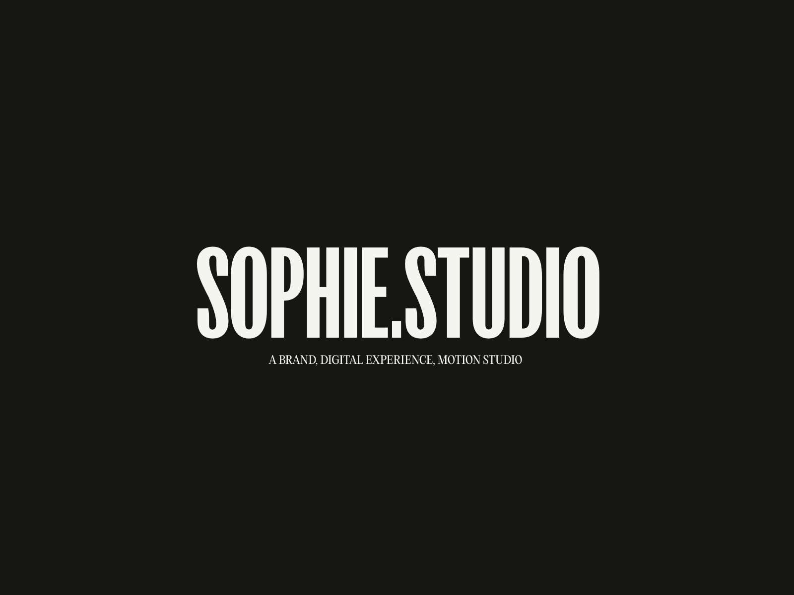 SOPHIE.STUDIO