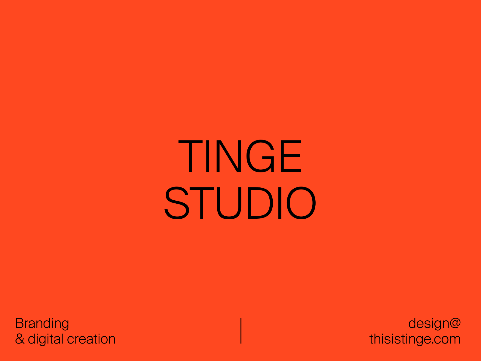 TINGE STUDIO