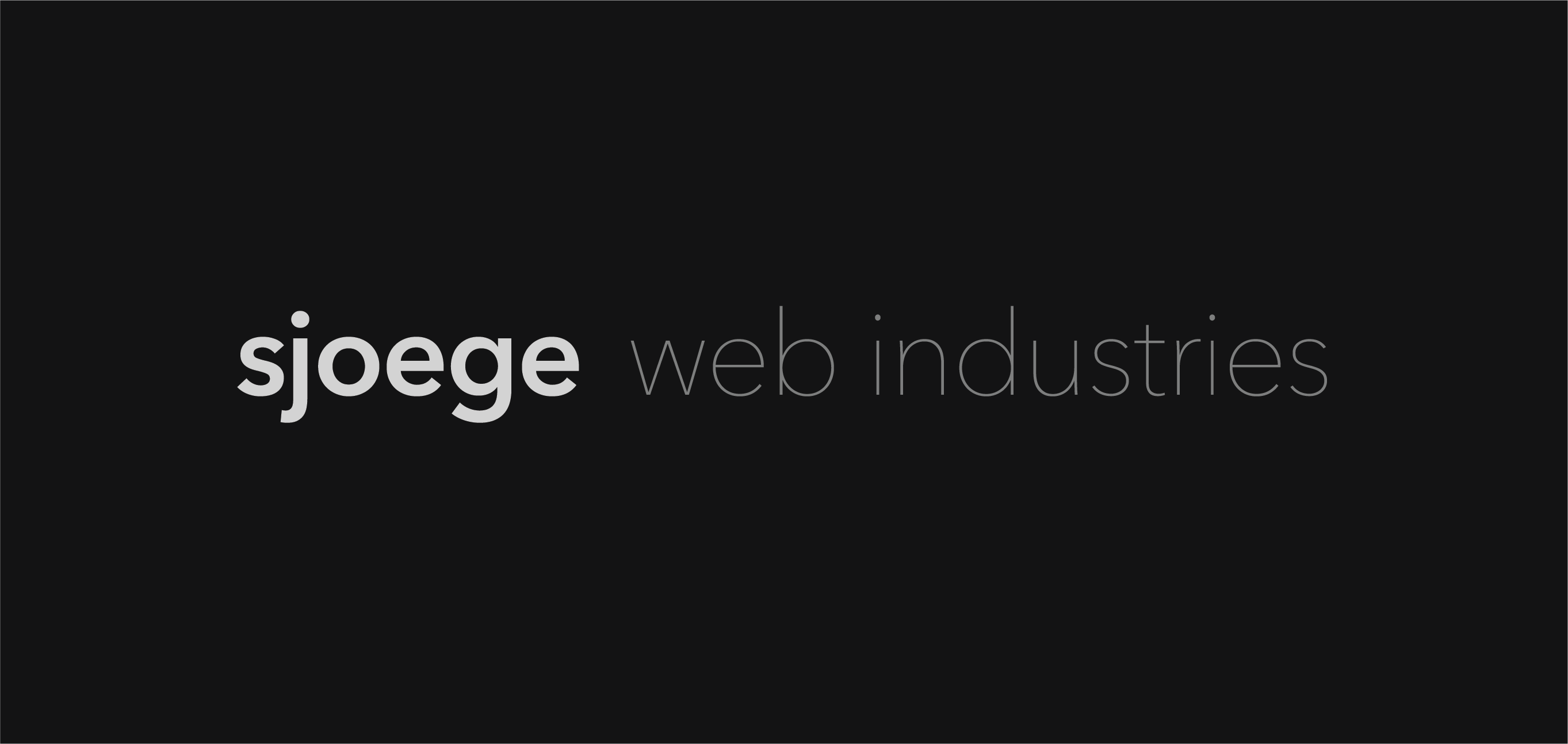 Sjoege Web Industries