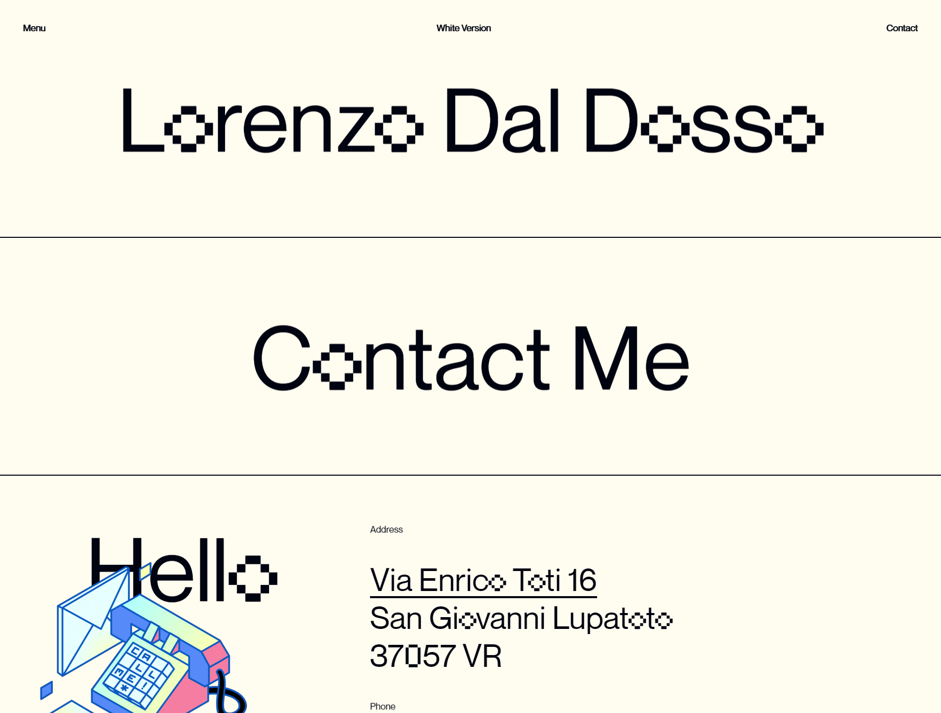Contact - Lorenzo Dal Dosso