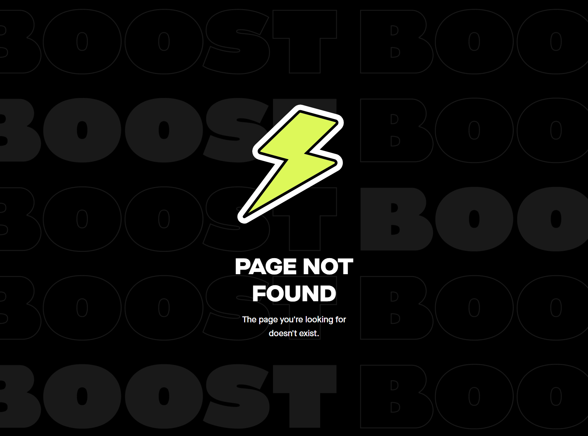 404 - Boost