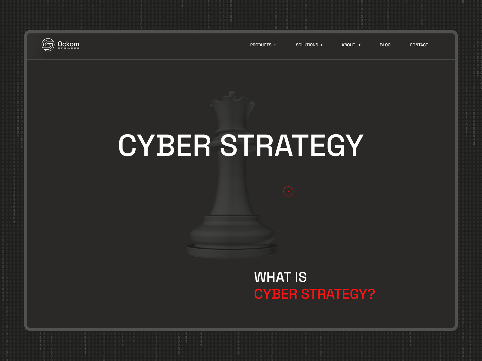 Cyber strategy