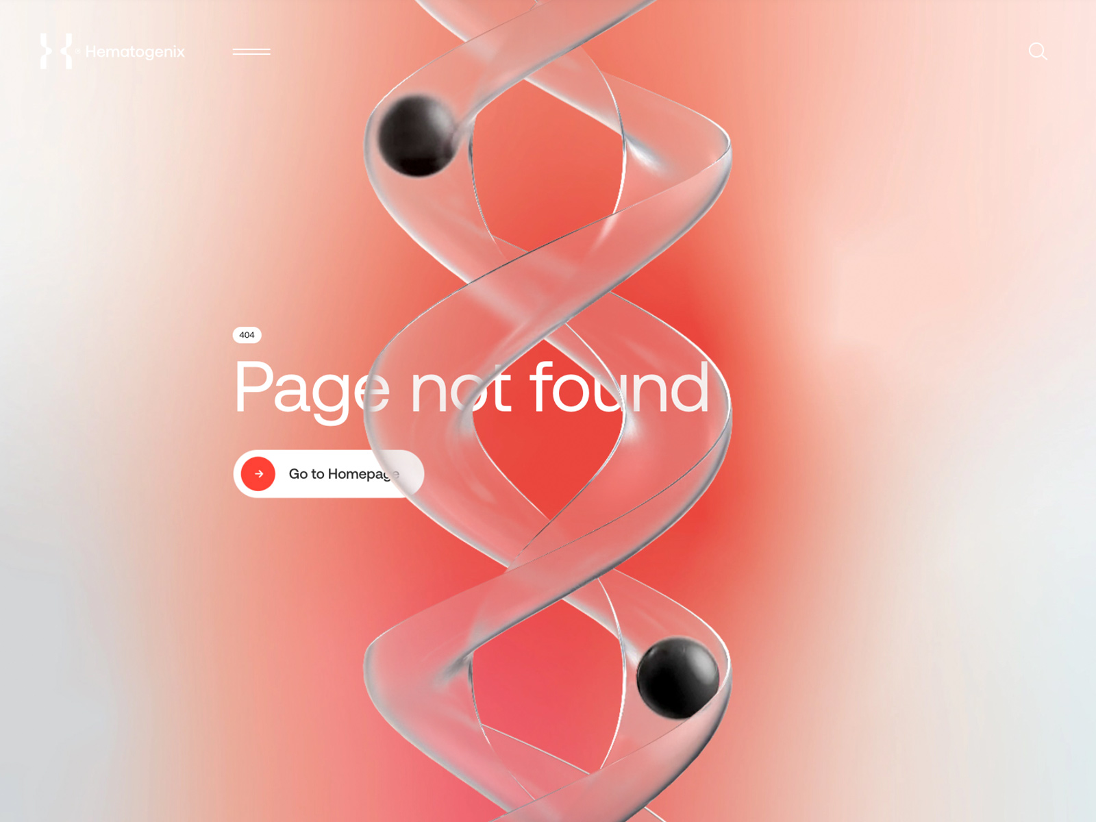 404 error page - Hematogenix